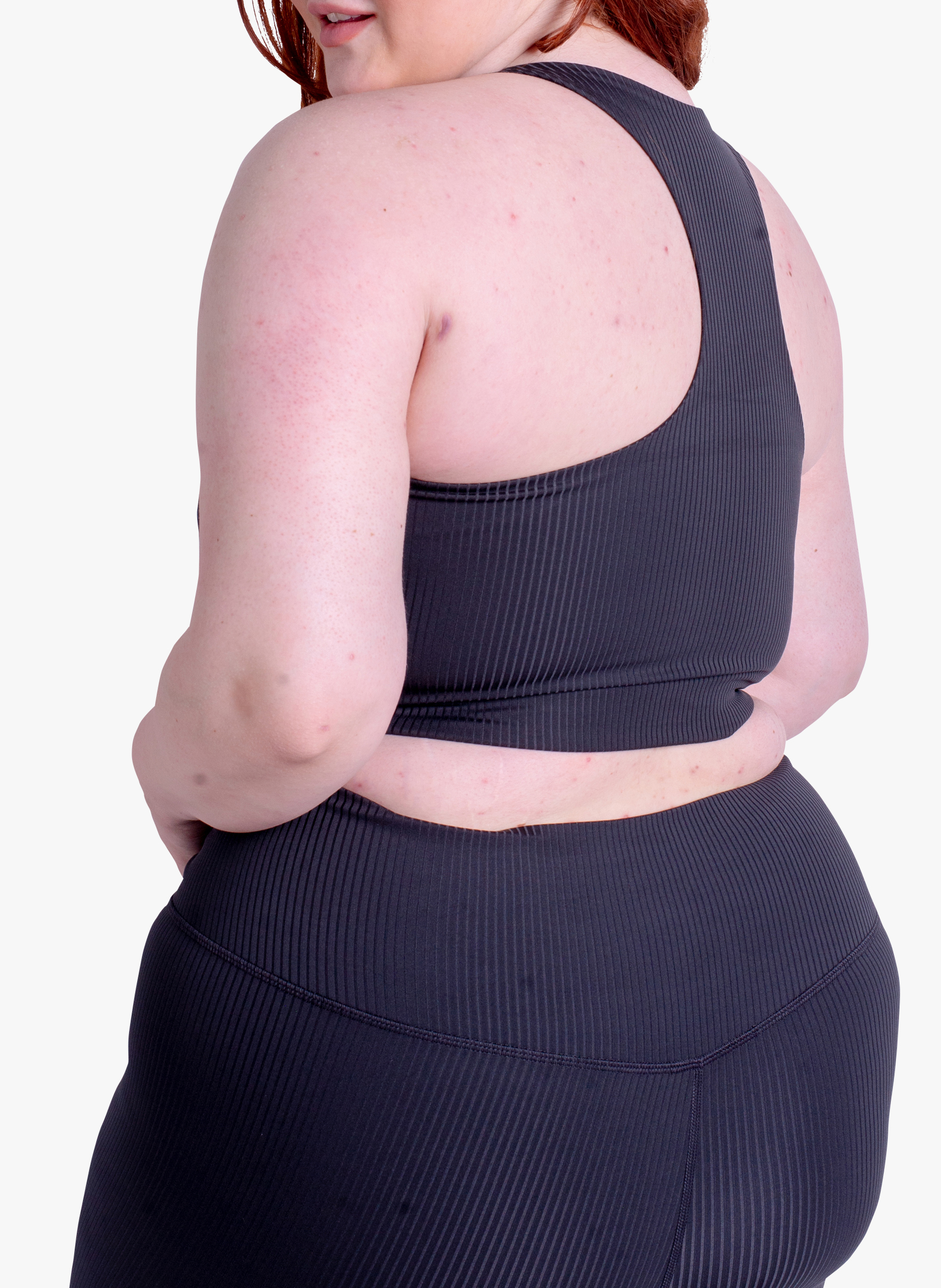 Reggiseno sportivo con spalline olimpioniche Paloma GIRLFRIEND COLLECTIVE Nero