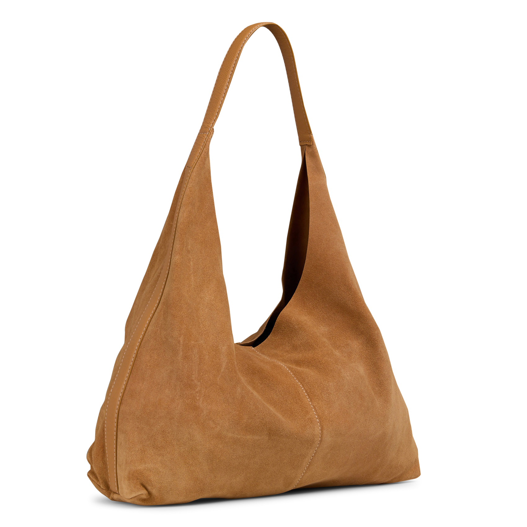 Sac porté épaule en cuir BECKSONDERGAARD Marron