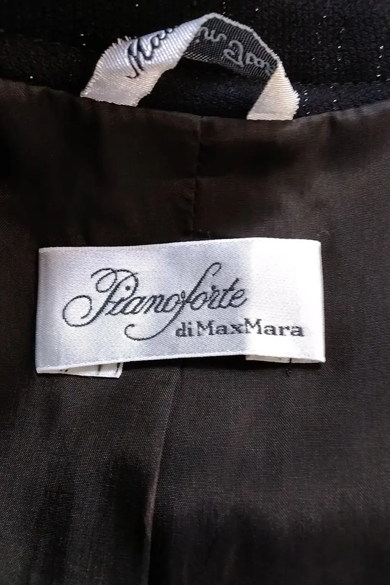 Manteau MAX MARA - Seconde Main Noir
