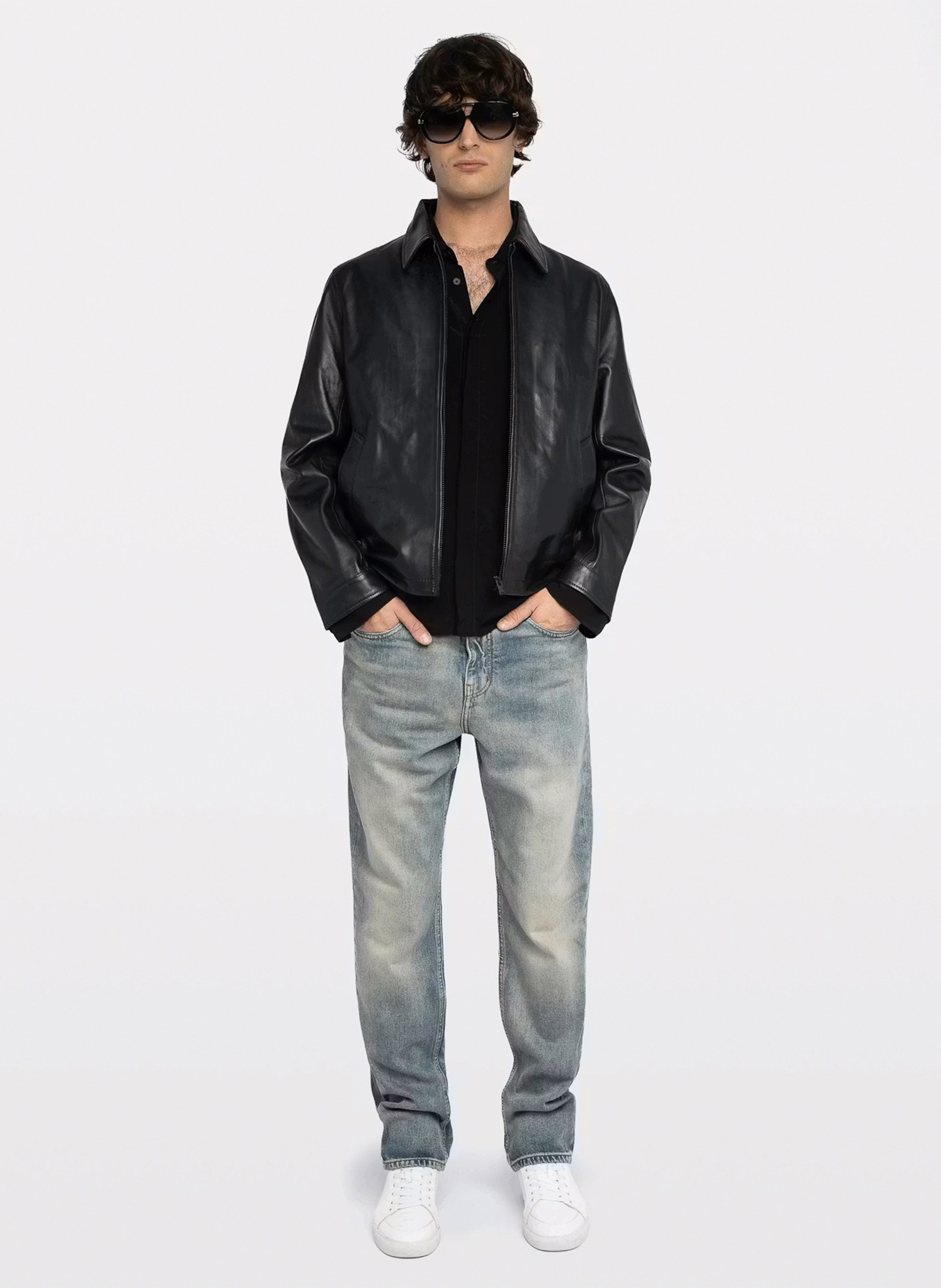 Blouson en cuir ZADIG&VOLTAIRE Black