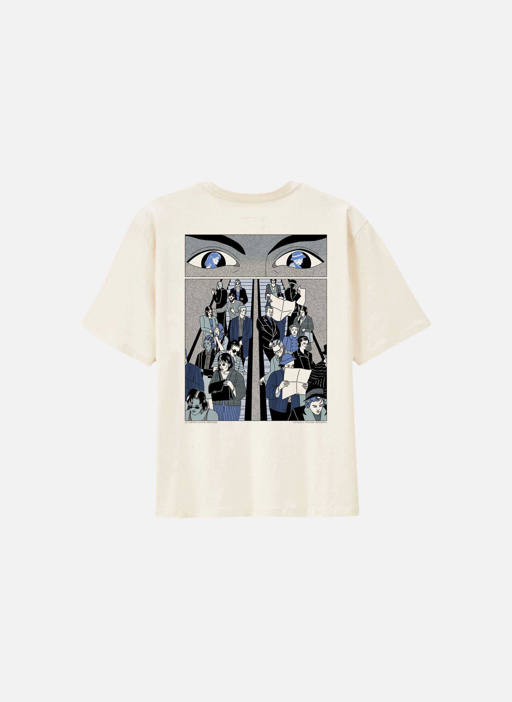 Oversized T-shirt York Merceron 2 Noyoco Beige