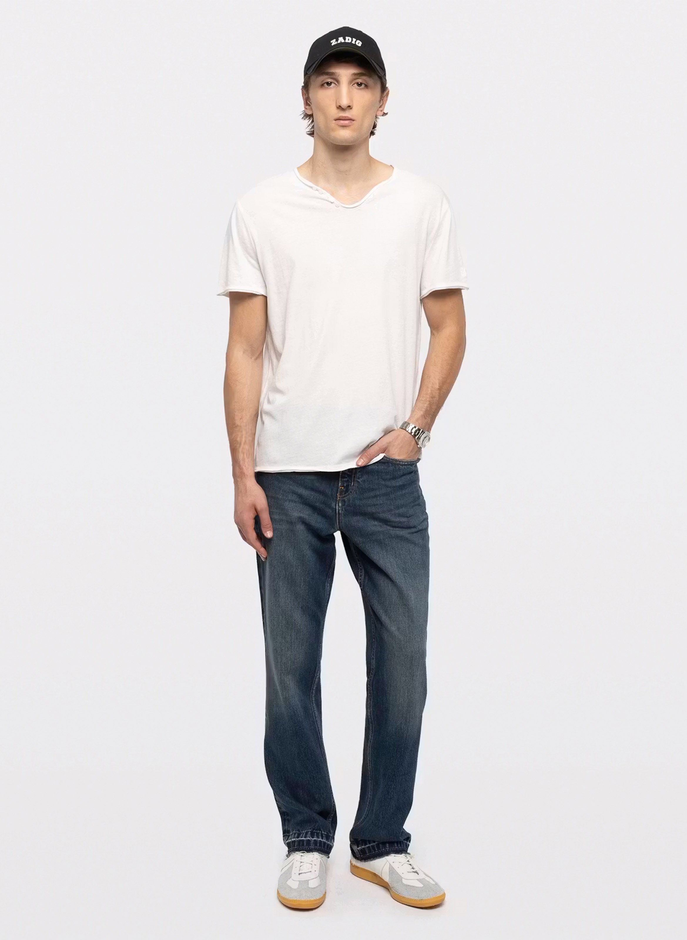 Rechte, katoenen jeans ZADIG&VOLTAIRE Blauw