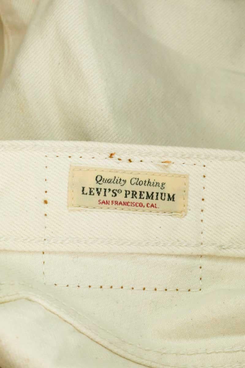 Straight leg jeans w24 l26 501 LEVI'S - Seconde main Beige