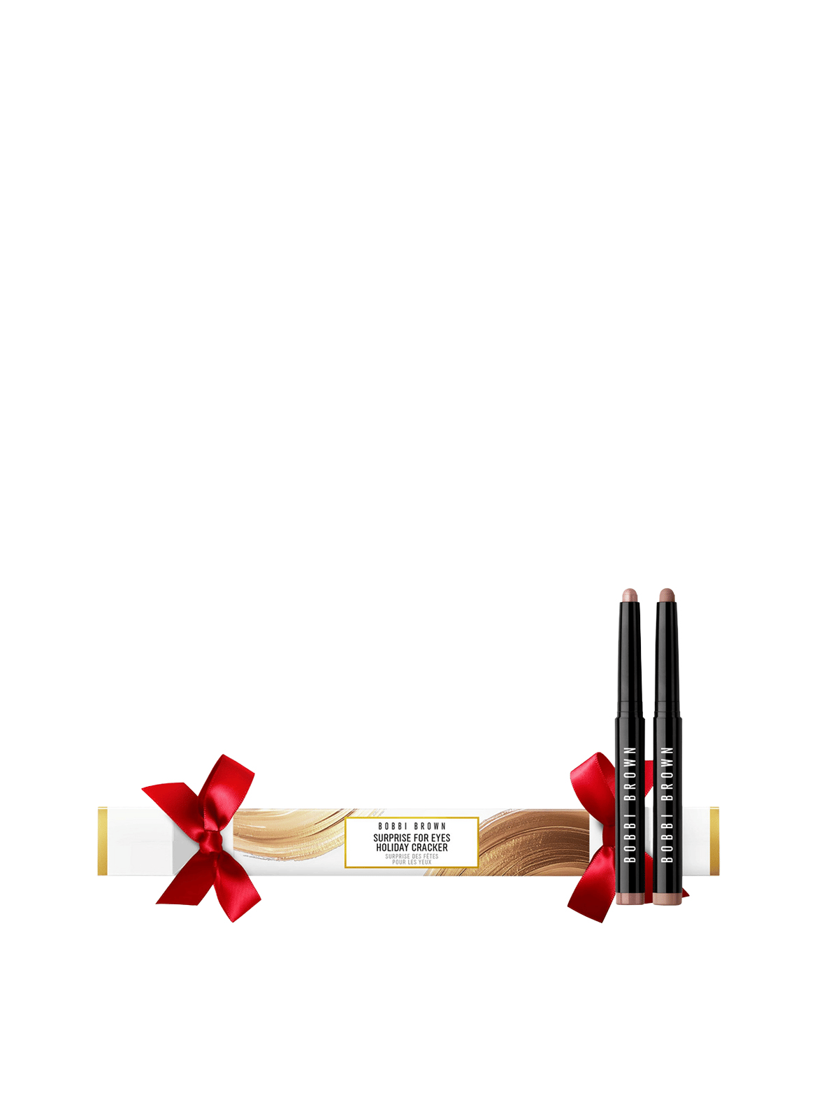 Überraschung für die Augen Holiday Cracker - Set mit langanhaltenden Creme-Lidschatten-Stiften BOBBI BROWN Bellini