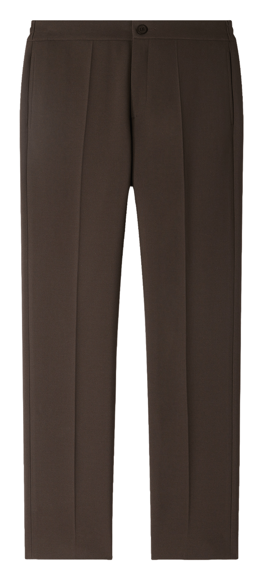 Carrot trousers SANDRO Brown