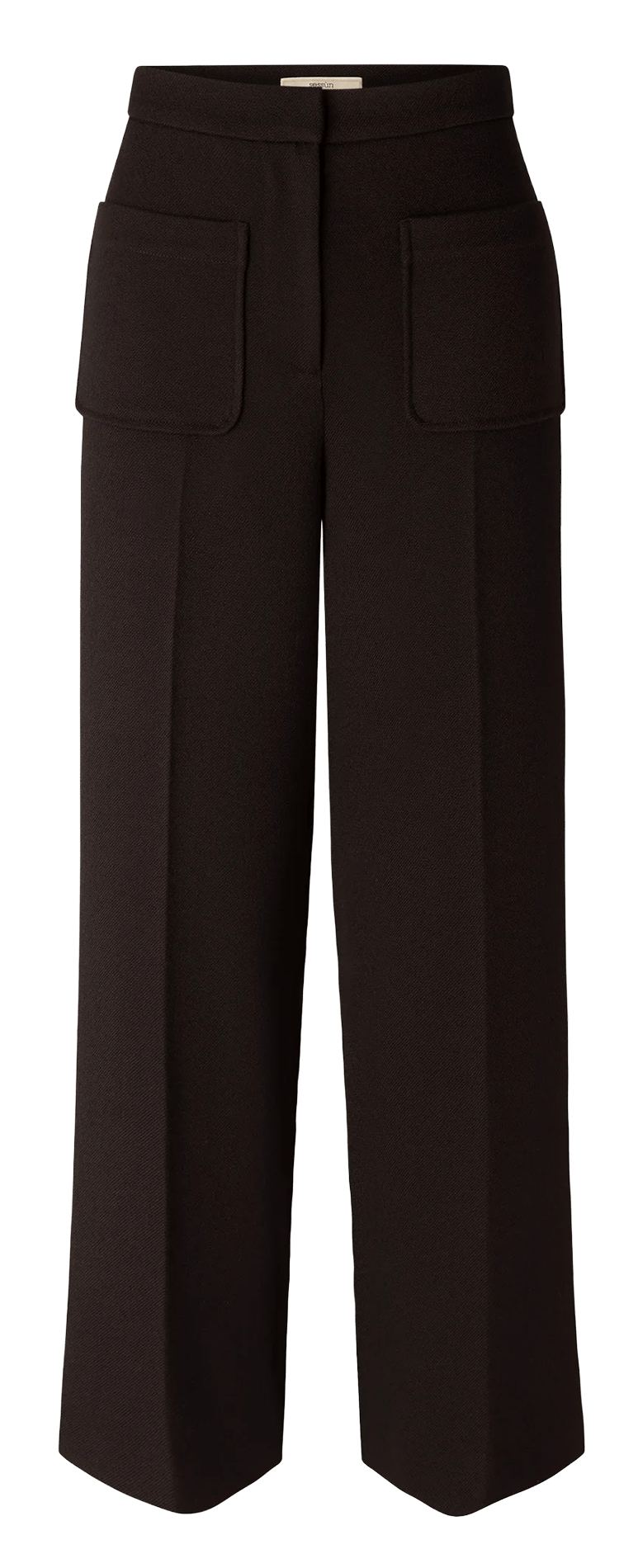 Rechte broek met scherpe plooien SESSUN Bruin