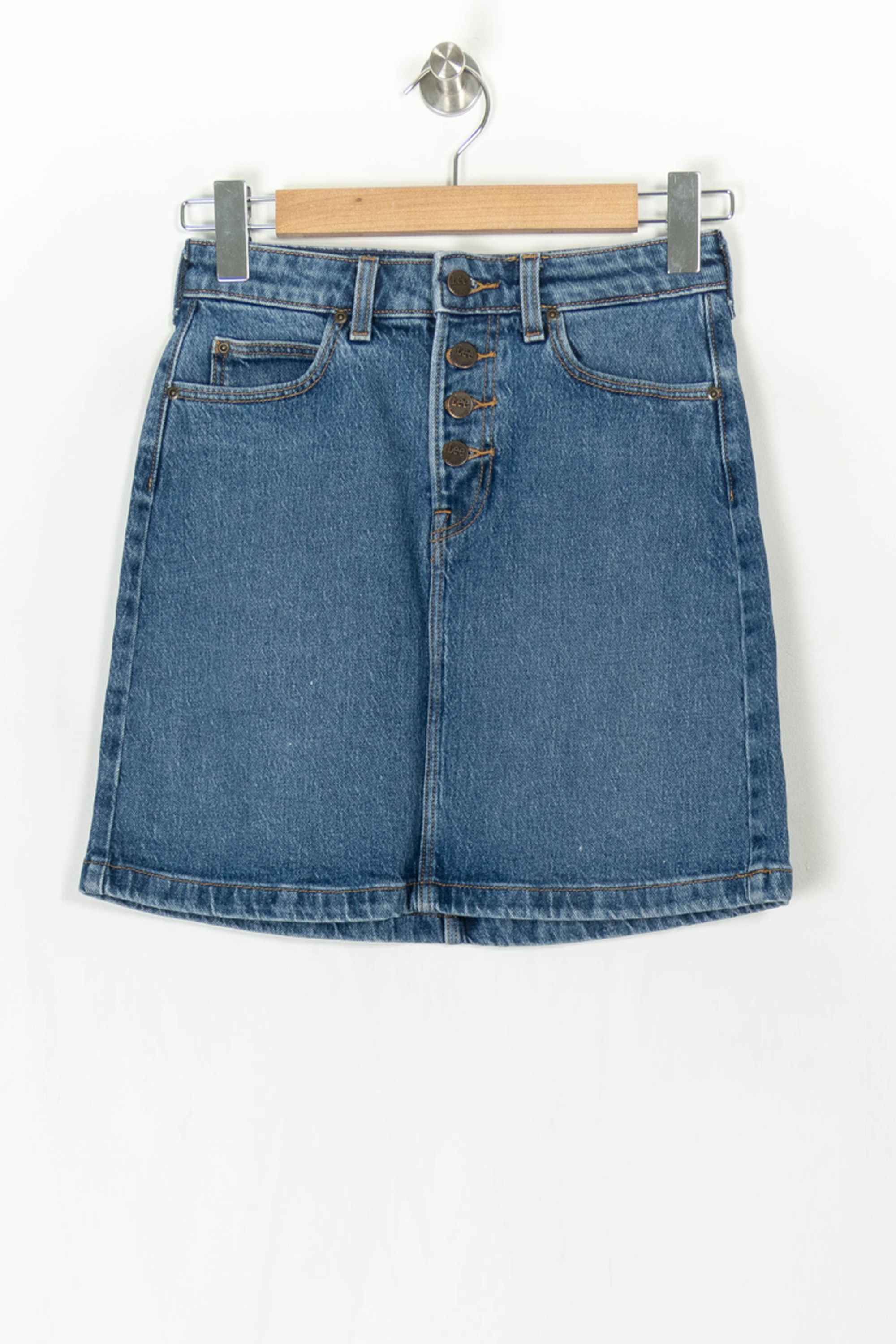 Short & midi skirt LEE - Seconde Main Blue