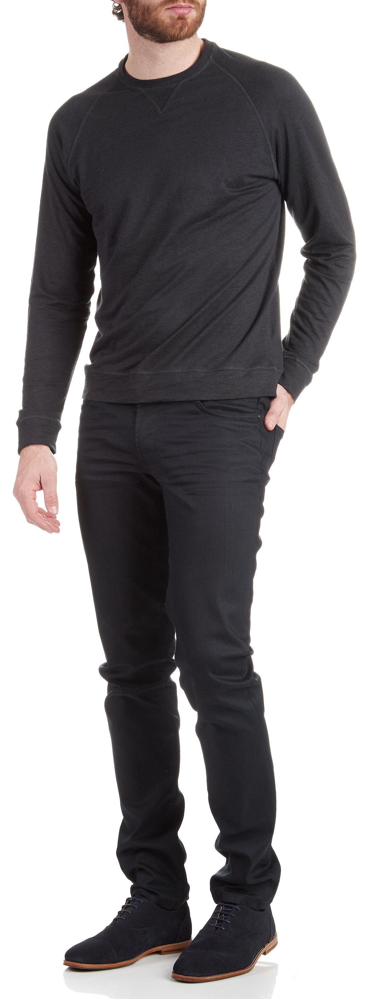 Coated slim jeans IKKS Blue