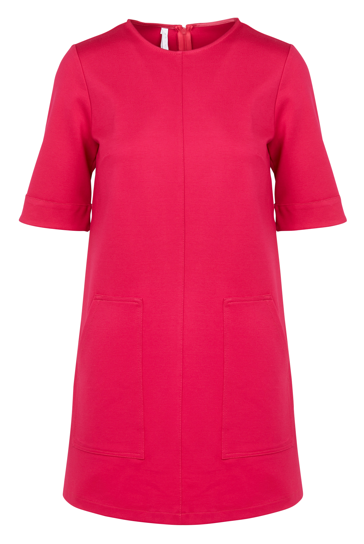 Short round-neck dress IMPERIAL Purple