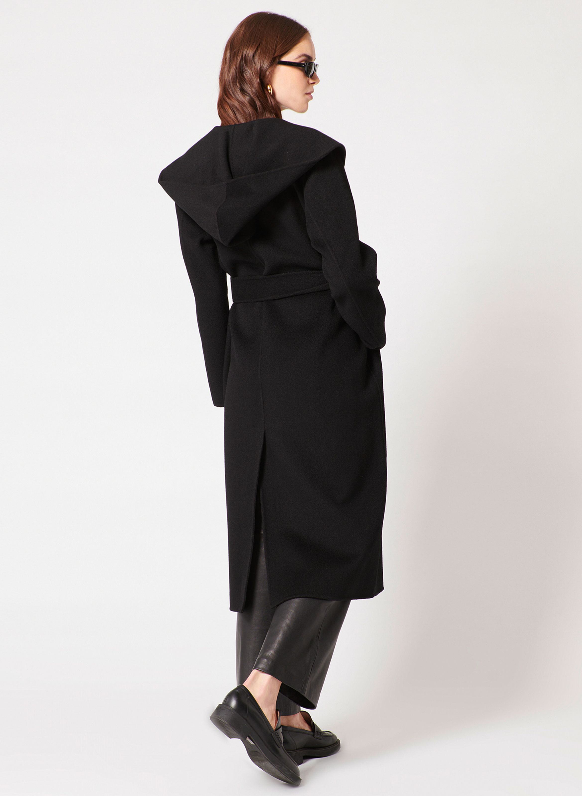 Manteau noir online zapa