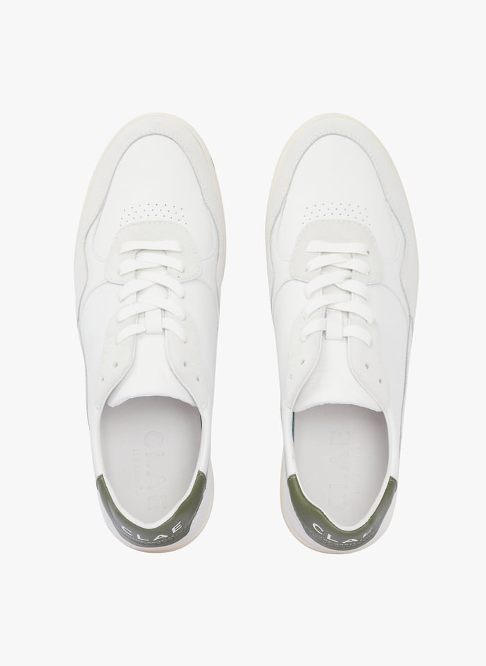 Clae white best sale sneakers