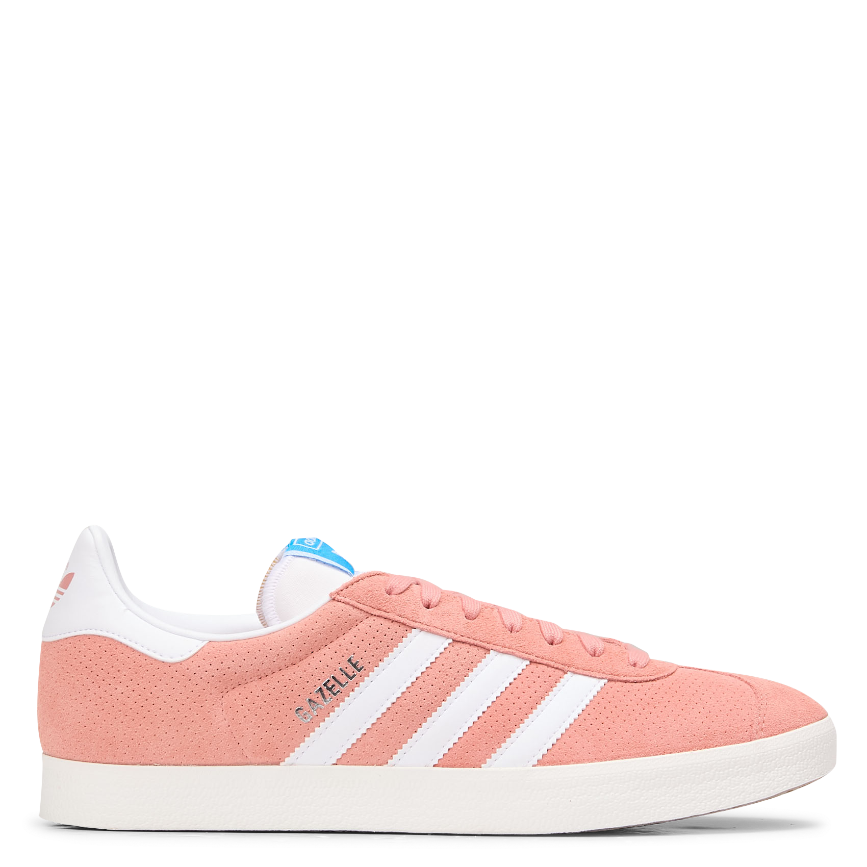 Leather low-top trainers ADIDAS Red