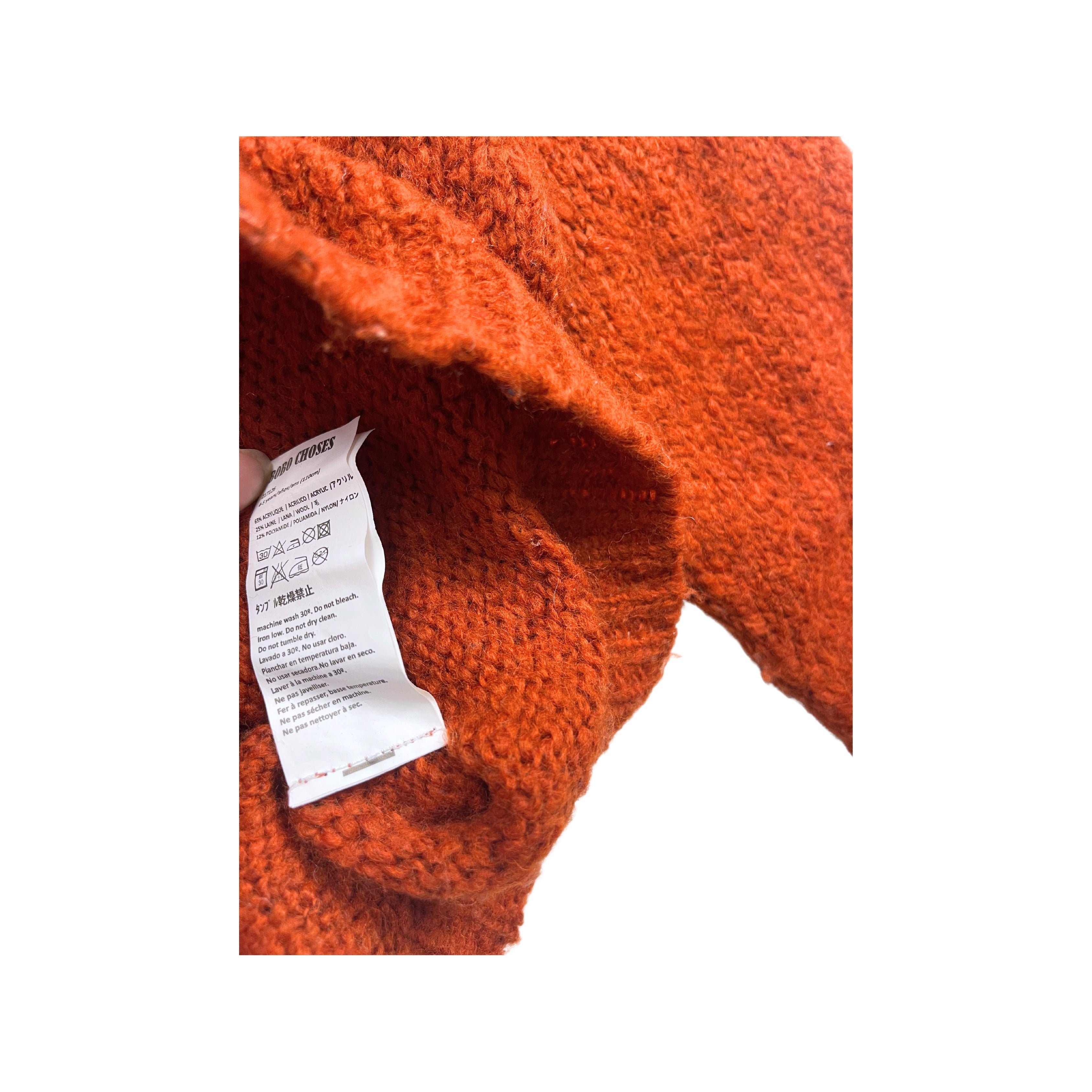 Red child's sweater - 4 years BOBO CHOSES - Seconde Main Red