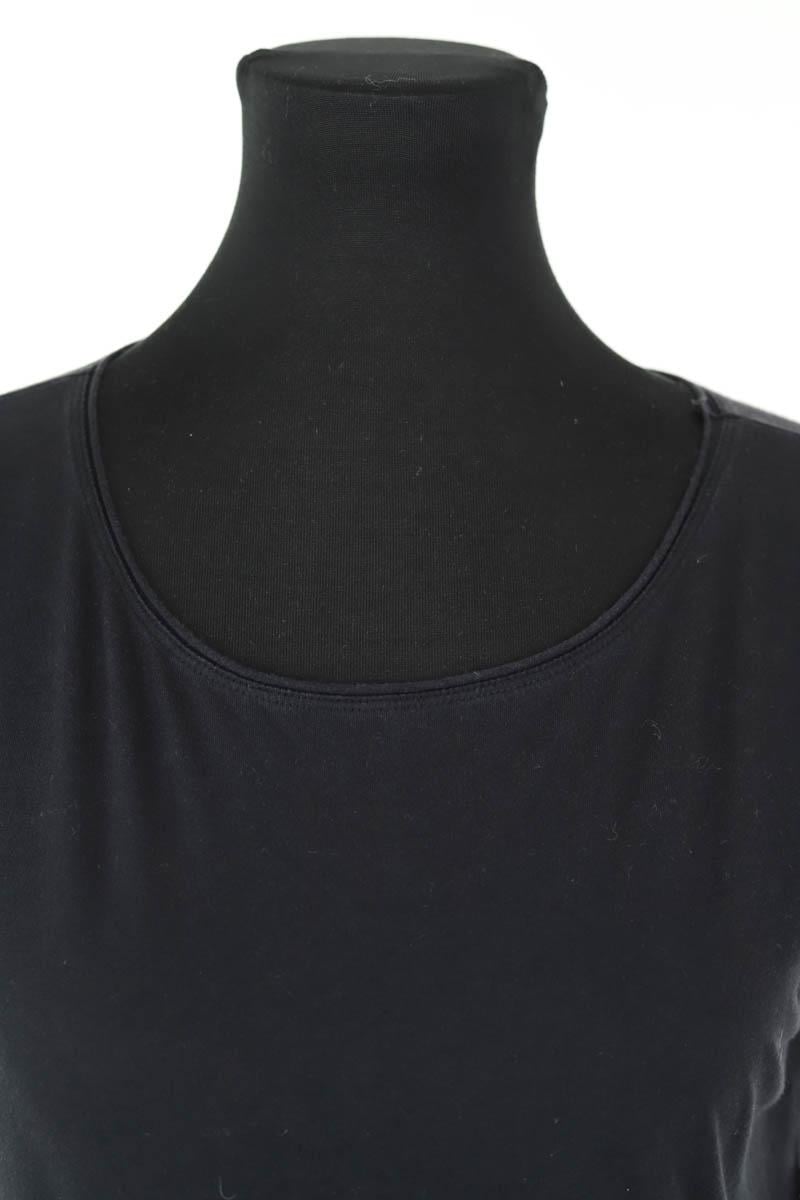 Cotton T-shirt AGNES B. - Seconde Main Black