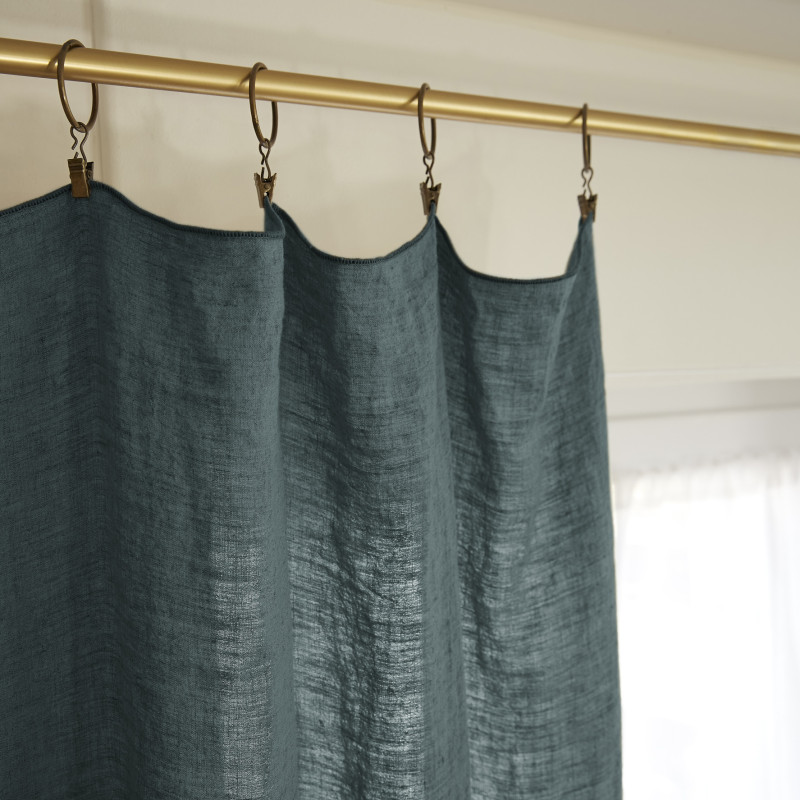 Blackout and Thermal Curtains L'EFFET PAPILLON Grey