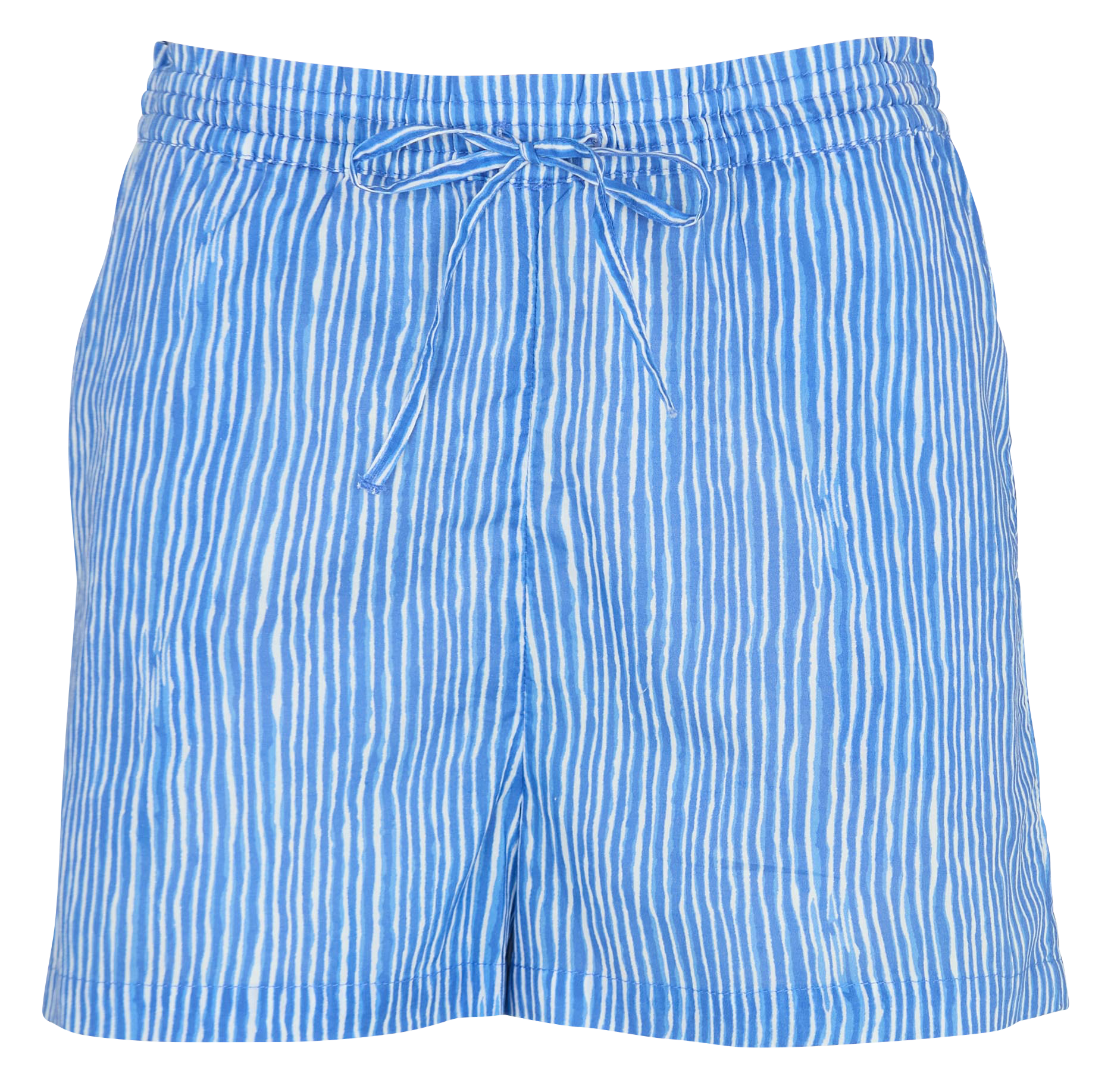 Short large en coton rayé MAISON 123 Bleu