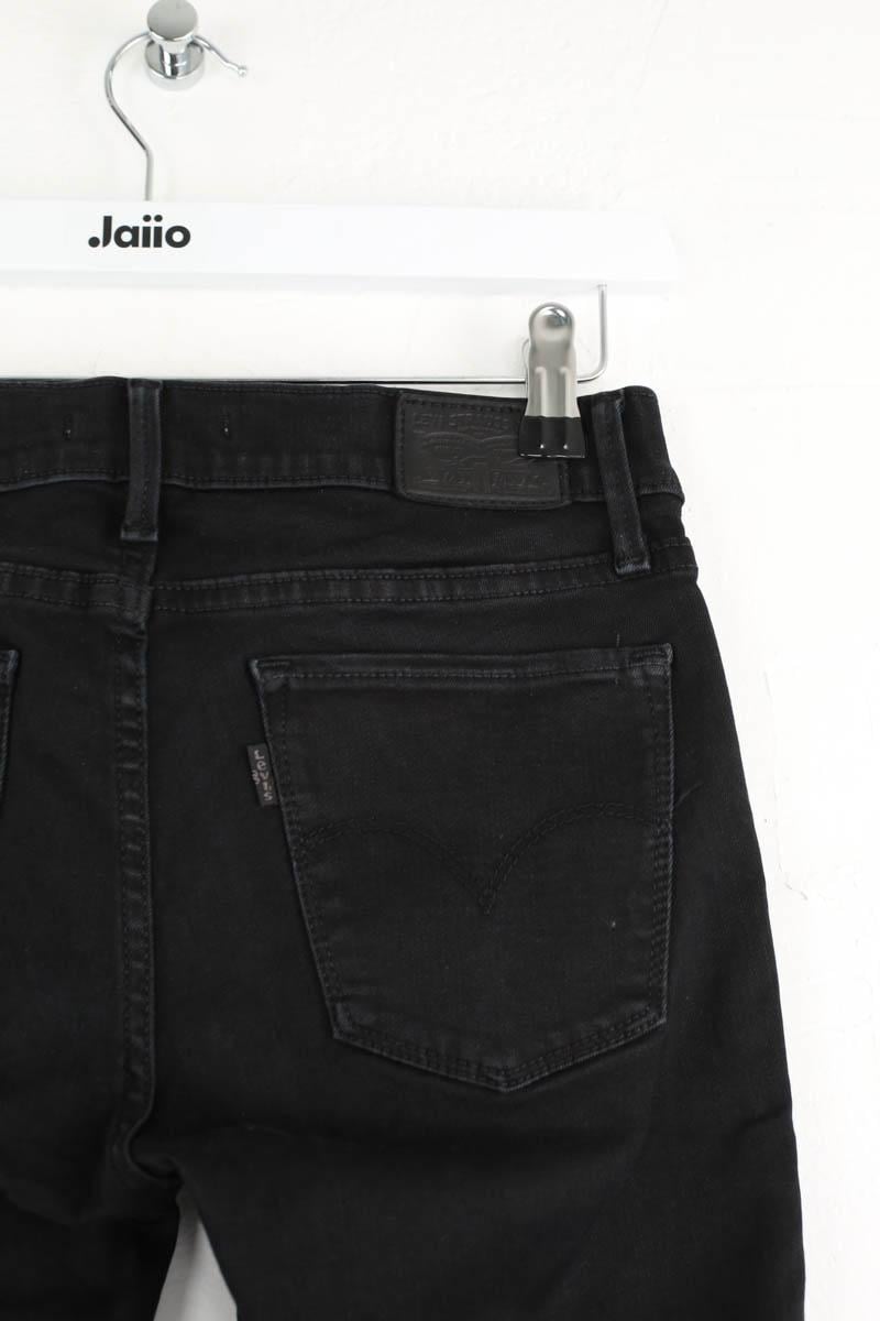 Cotton skinny jeans LEVI'S - Seconde main Black