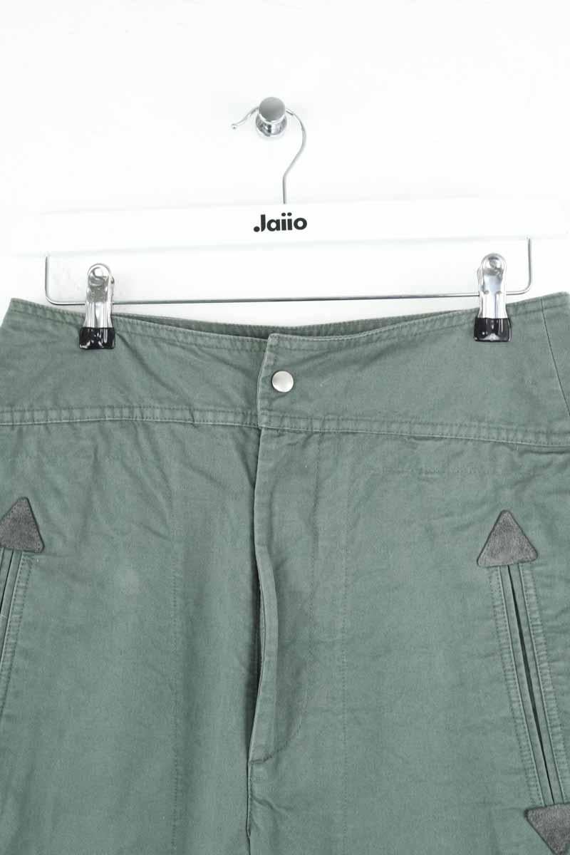 Cotton pants ISABEL MARANT ÉTOILE - SECONDE MAIN Khaki