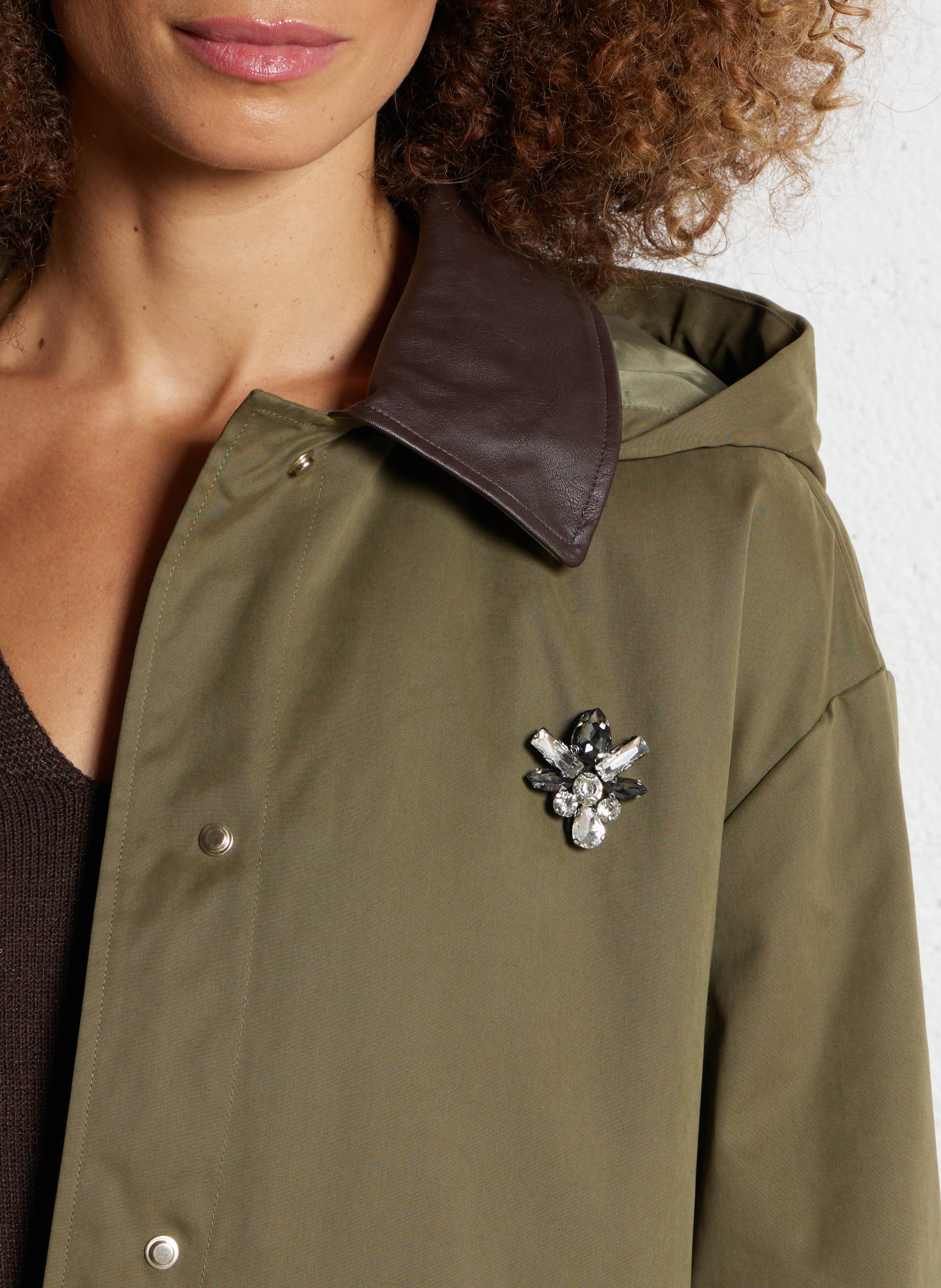 Trench col classique LIU JO Violet