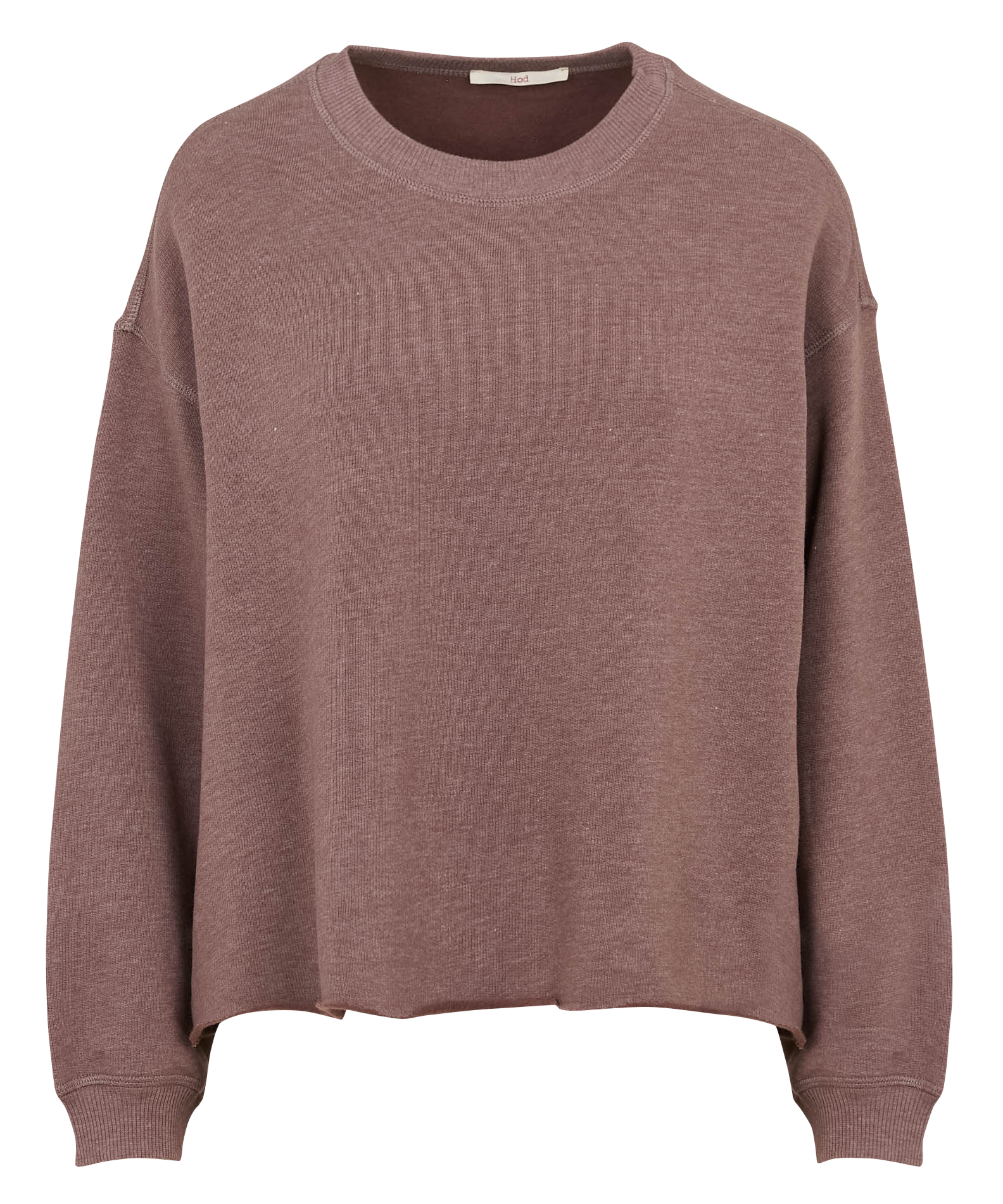 Oversized sweater met ronde hals van gemengd katoen HOD PARIS Bruin