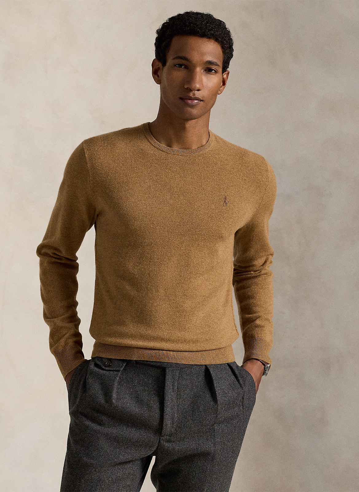 Pull col rond en laine POLO RALPH LAUREN