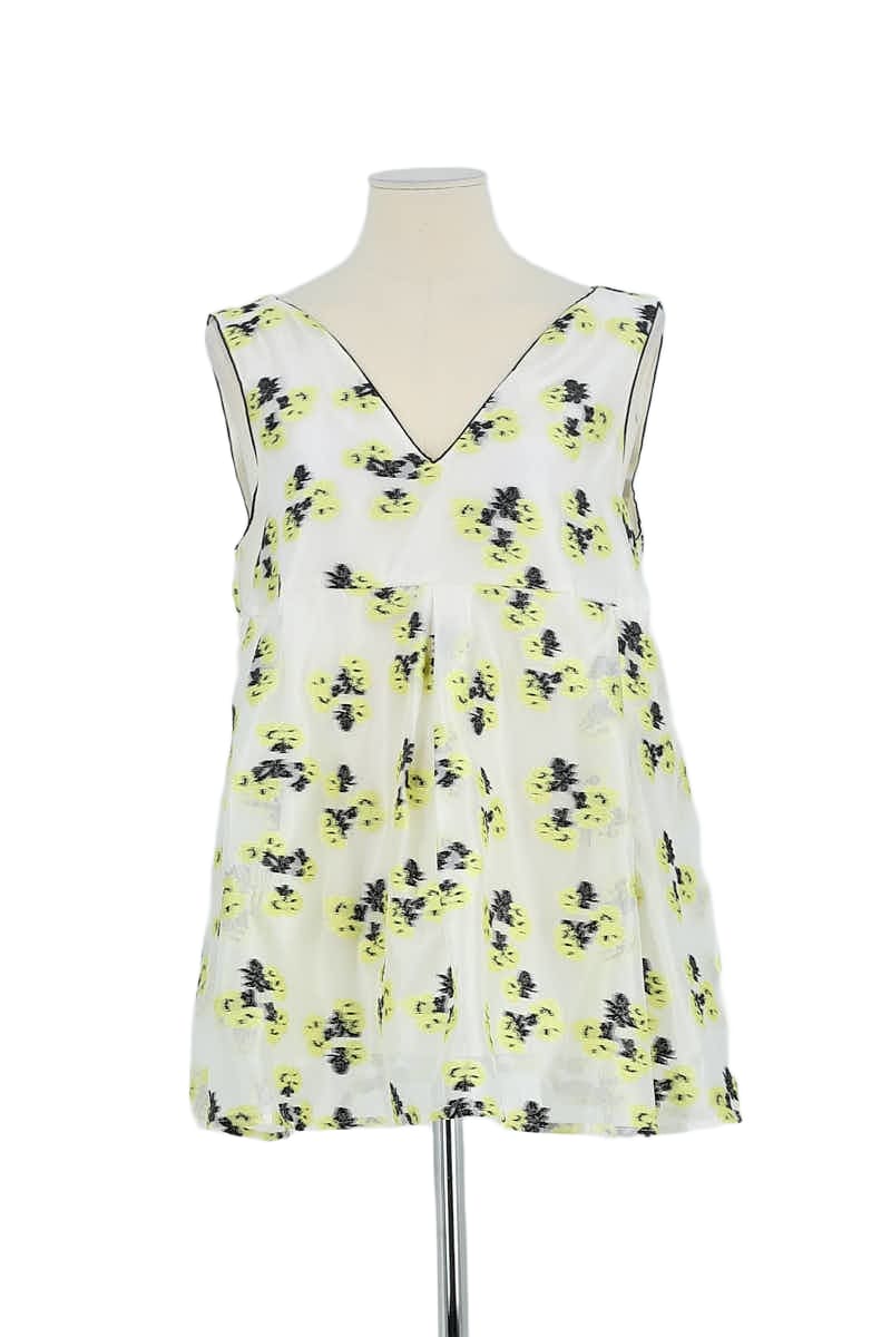 Azawood sleeveless top HEIMSTONE - Seconde Main White