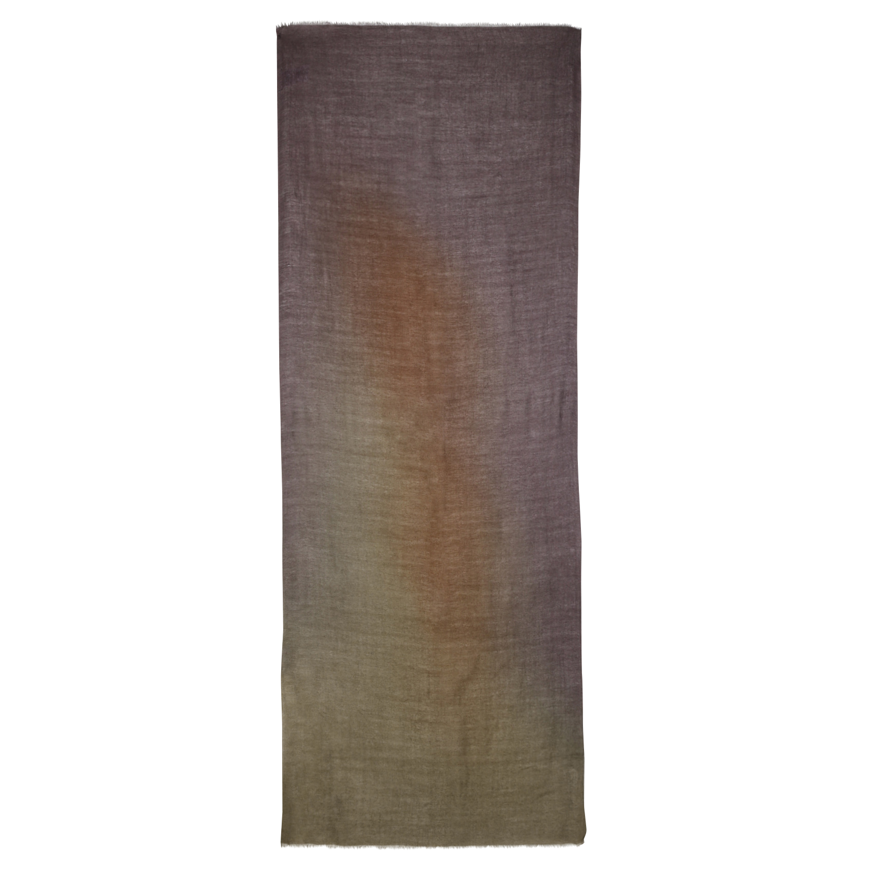 Foulard en laine mélangée SUD EXPRESS Marron