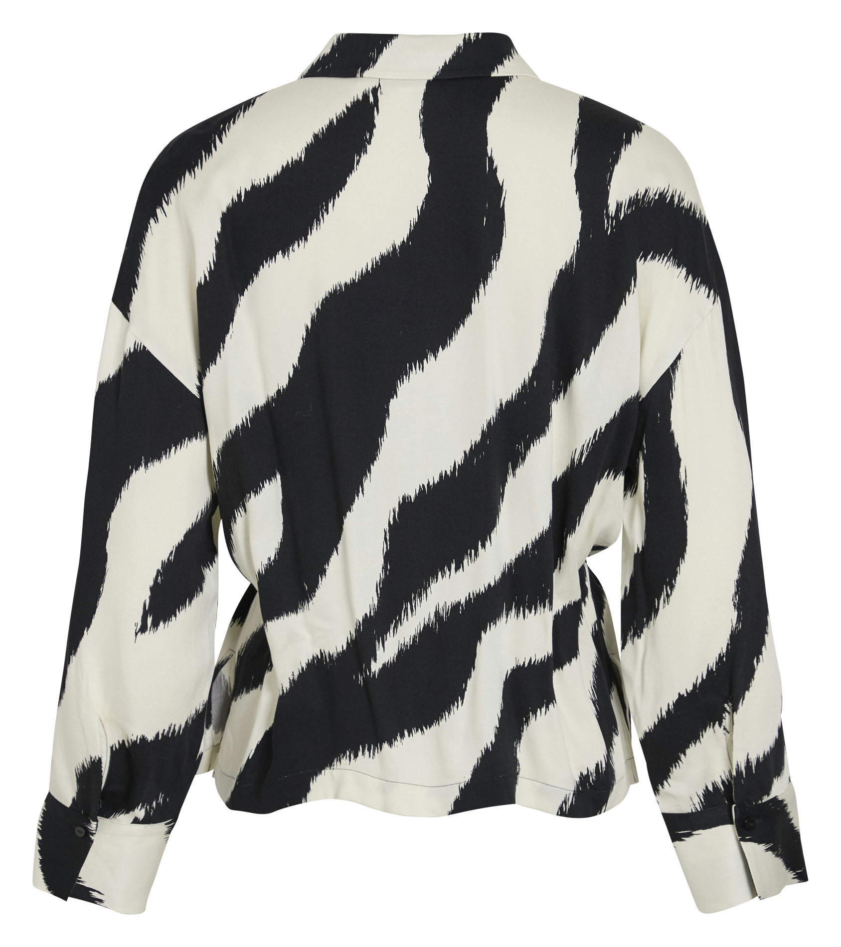 Chemise oversize imprimée VILA Noir