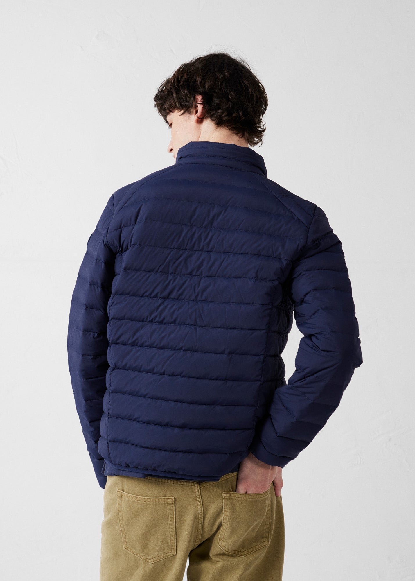 Stretch light down jacket Aragon JOTT Blue