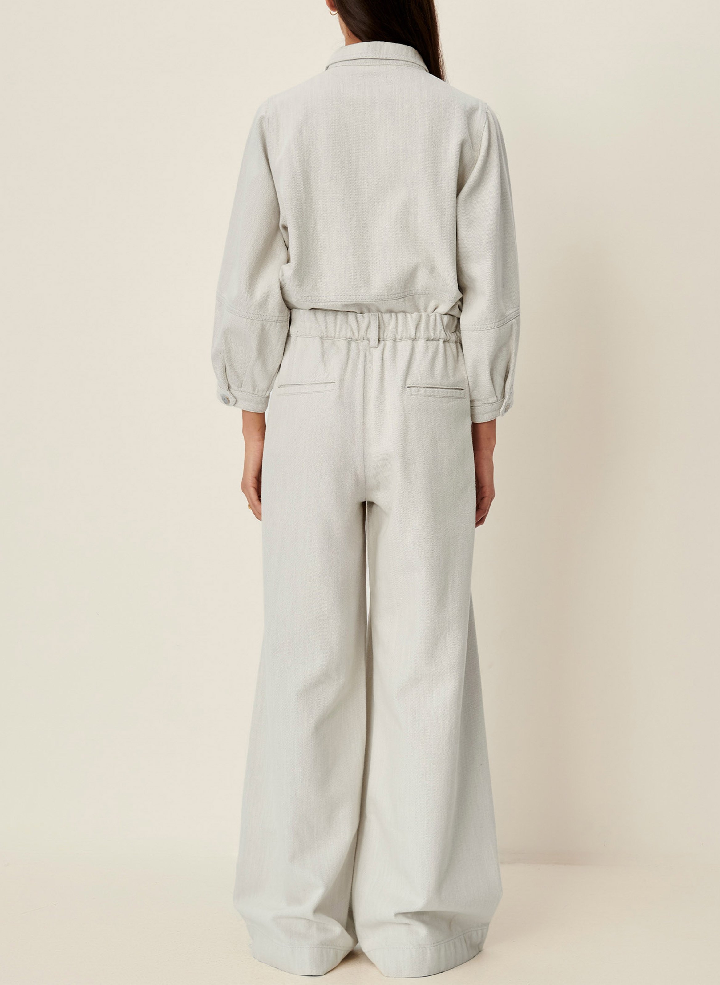 Veste col classique en jean SESSUN Bleu