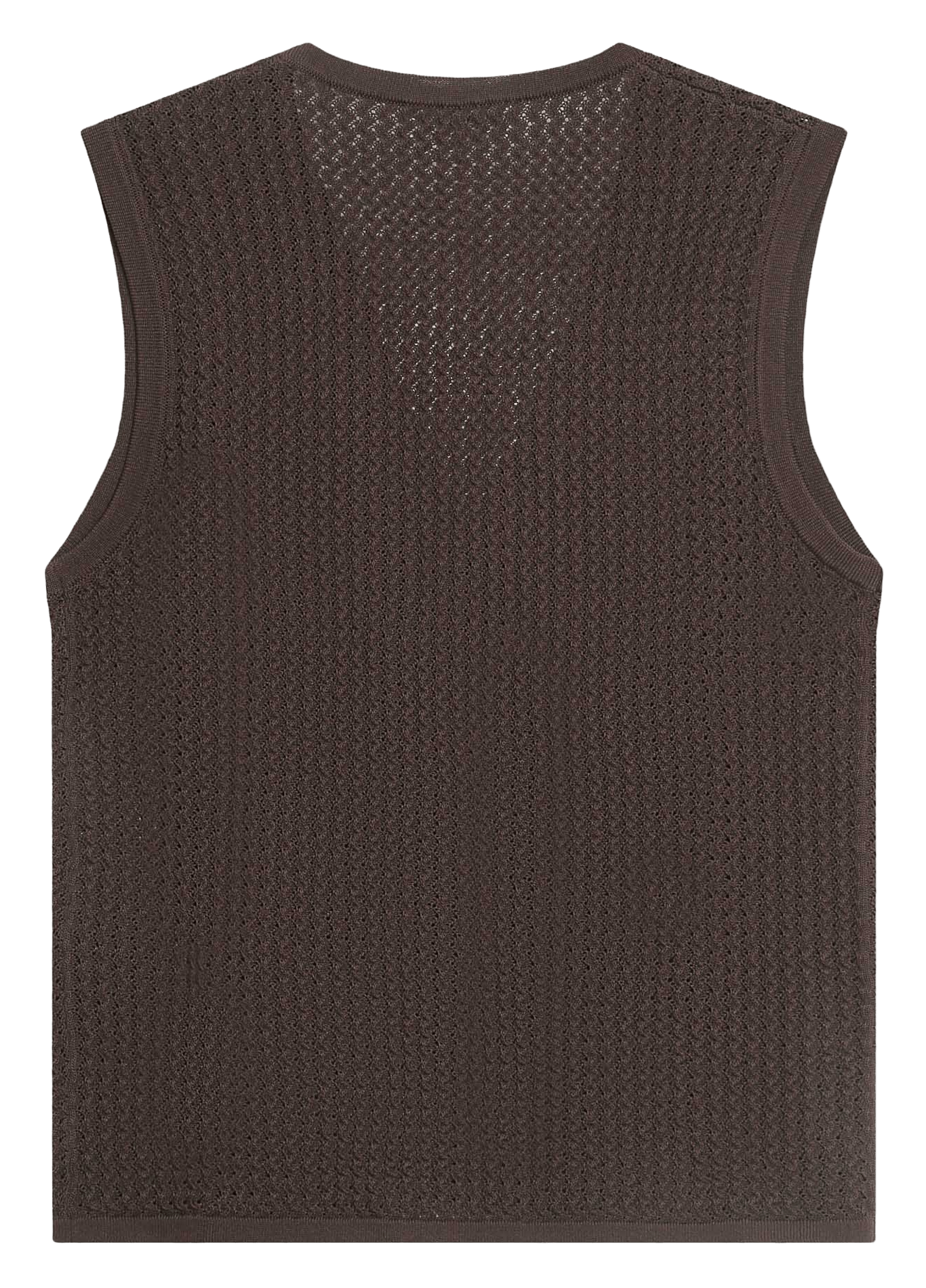 Gilet col V  GRACE ET MILA Marron