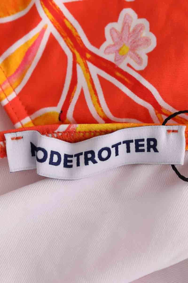Plain swim shorts MODETROTTER - Seconde Main Orange