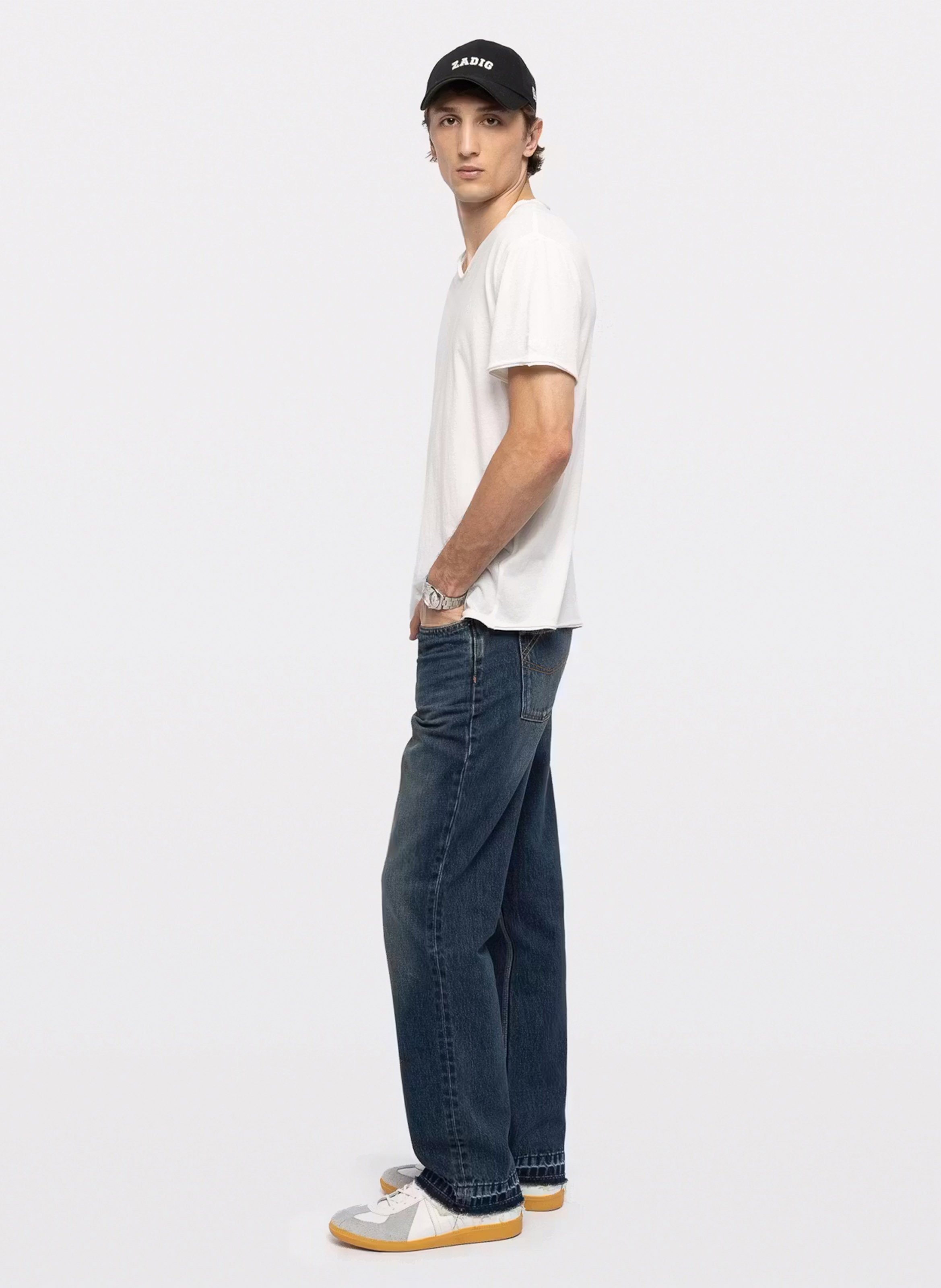 Rechte, katoenen jeans ZADIG&VOLTAIRE Blauw