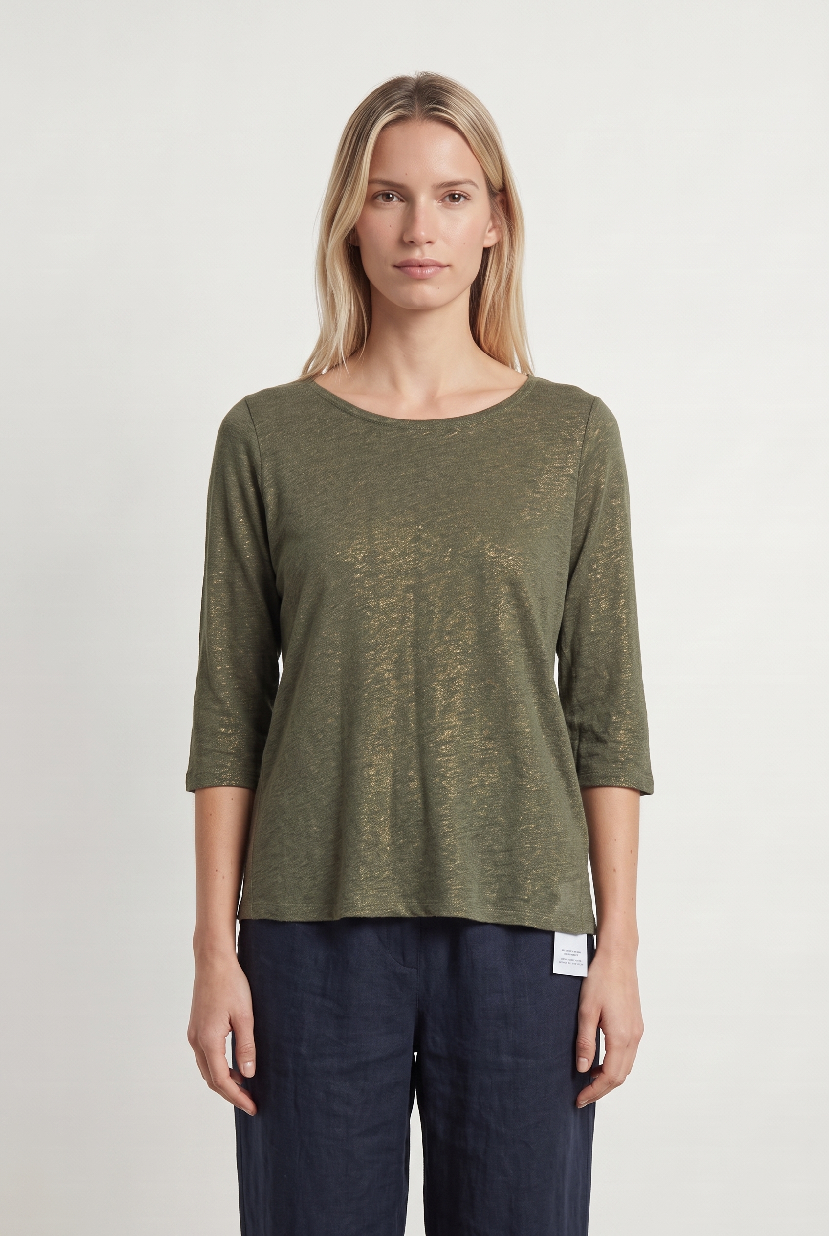 Tee-shirt MAJESTIC FILATURES - SECONDE MAIN Vert