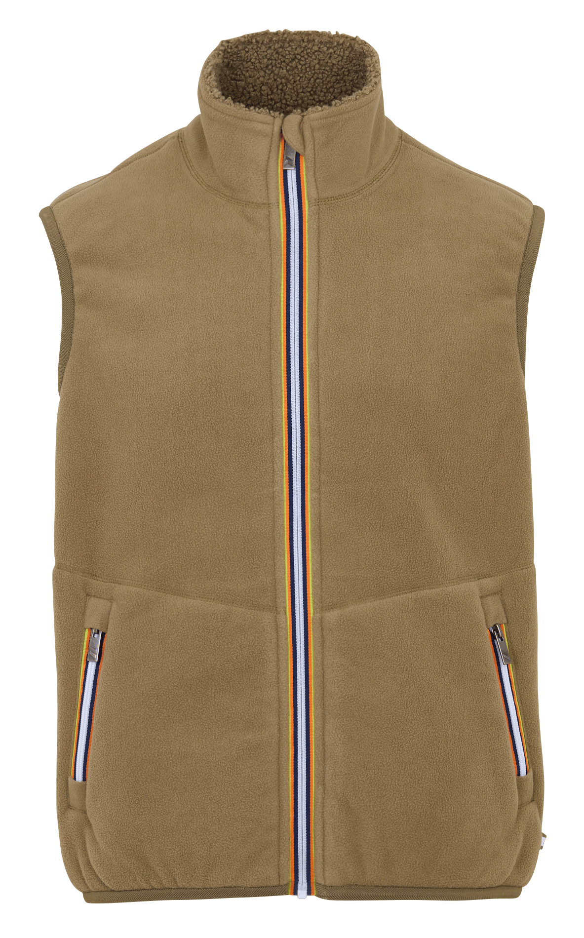 Rechte sherpa vest K-WAY Groen