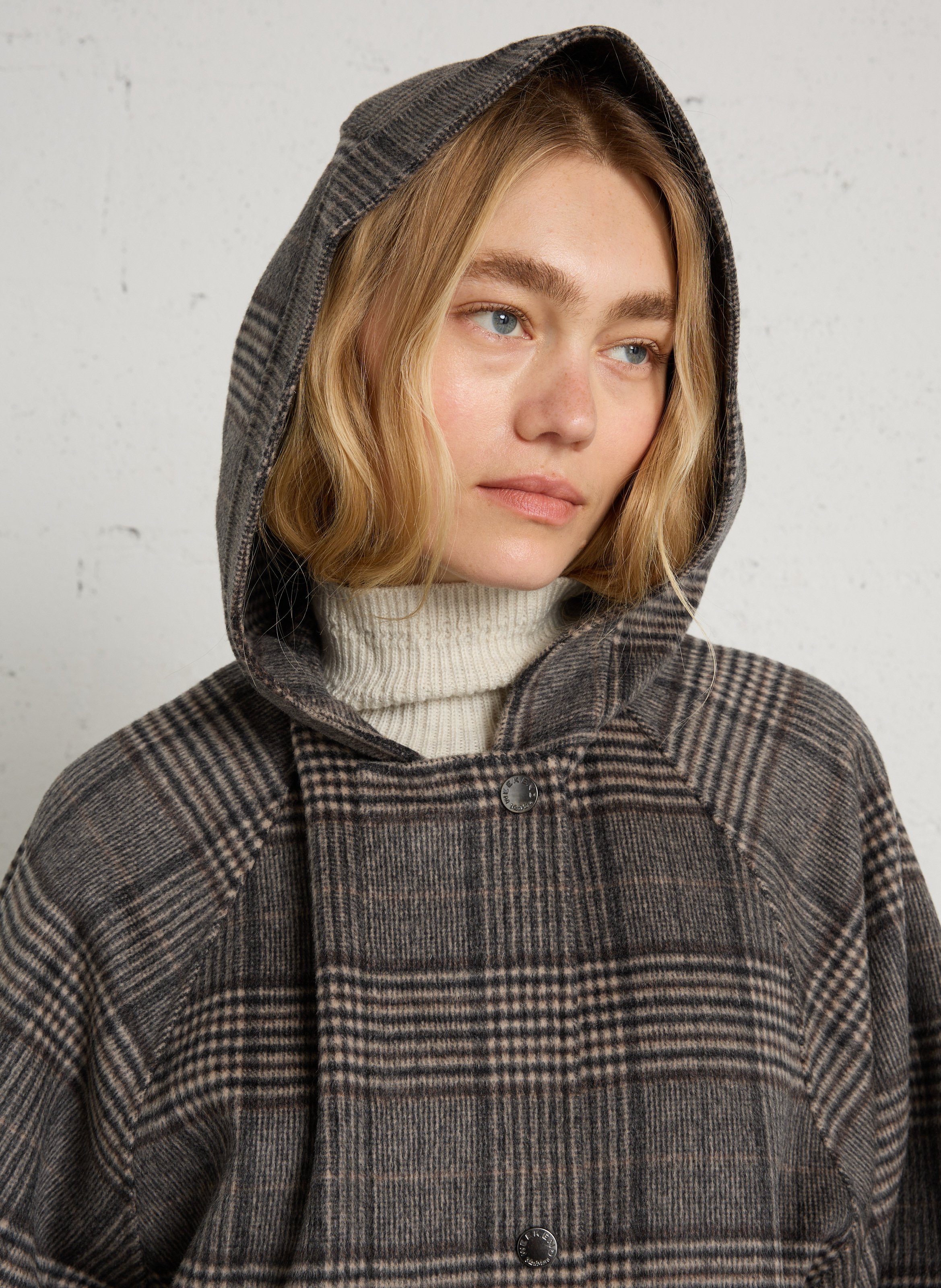 Weiter Wollmantel MAX MARA WEEK END Schwarz