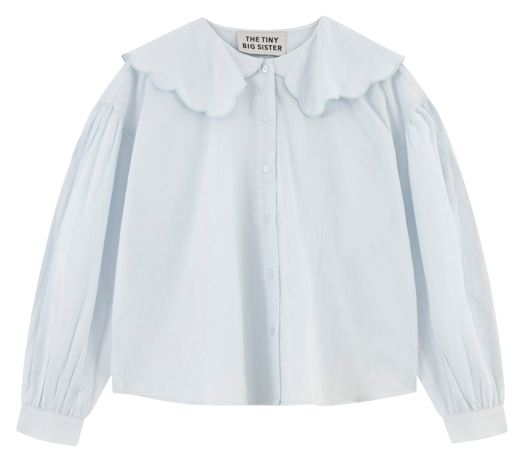 Colonel plain shirt THE TINY BIG SISTER Blue