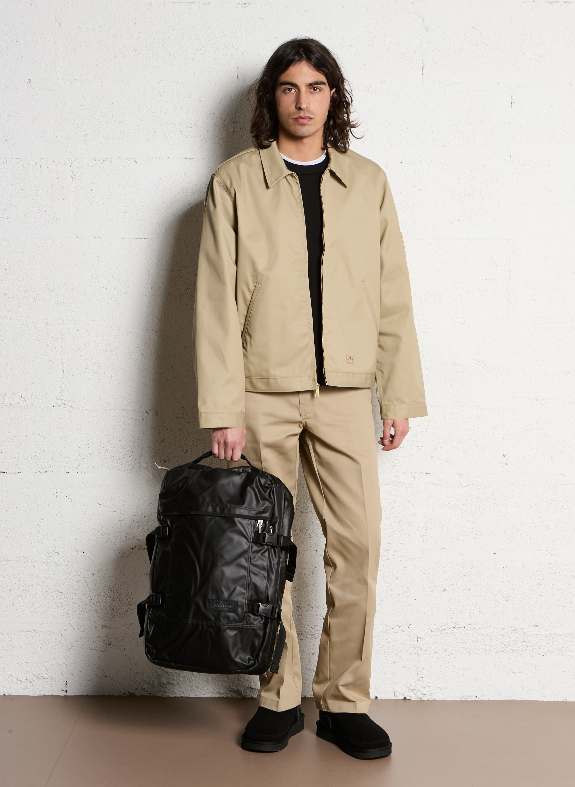 Bandplooibroek DICKIES Beige