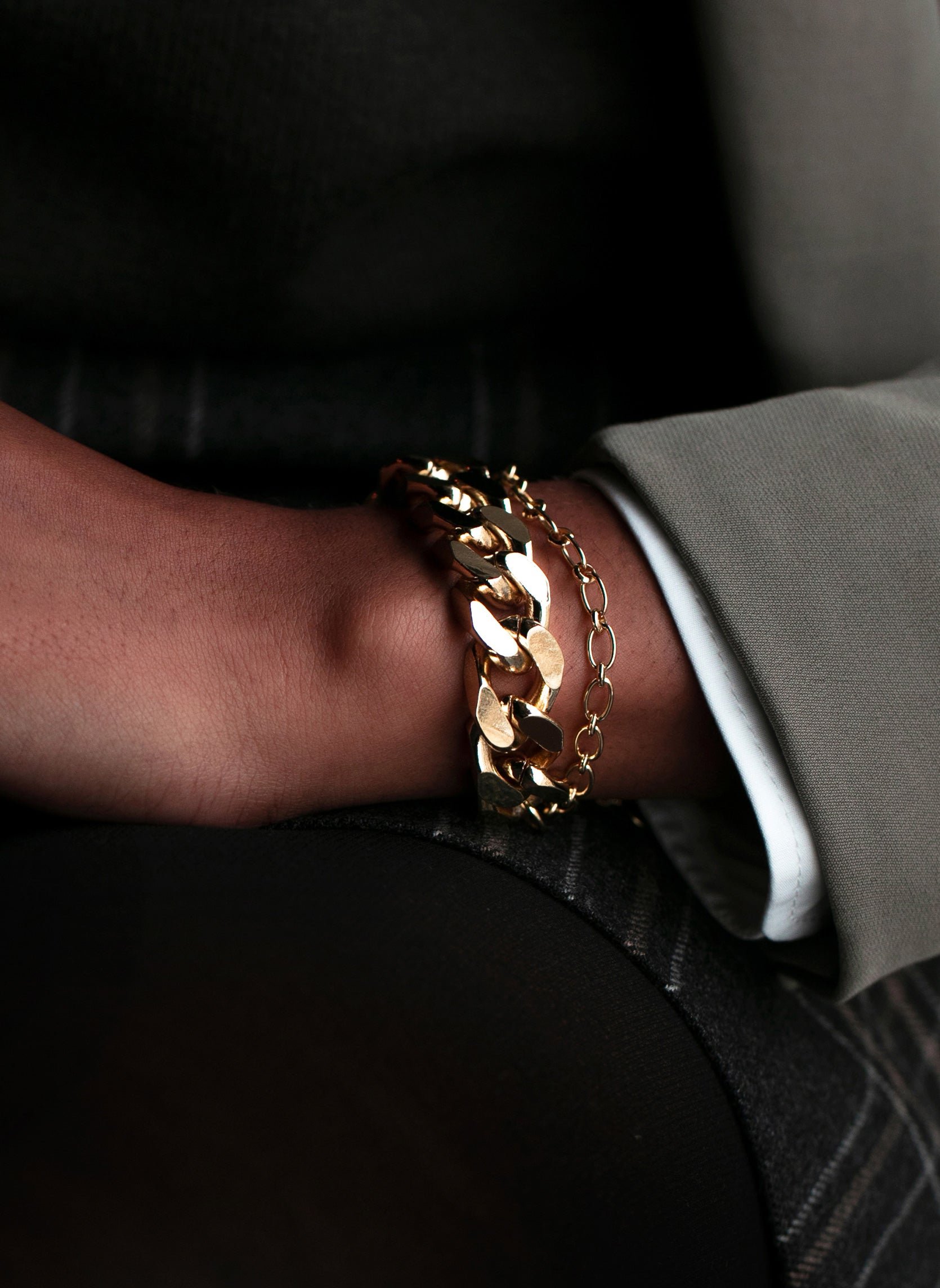 Chain bracelet AEC Paris Golden