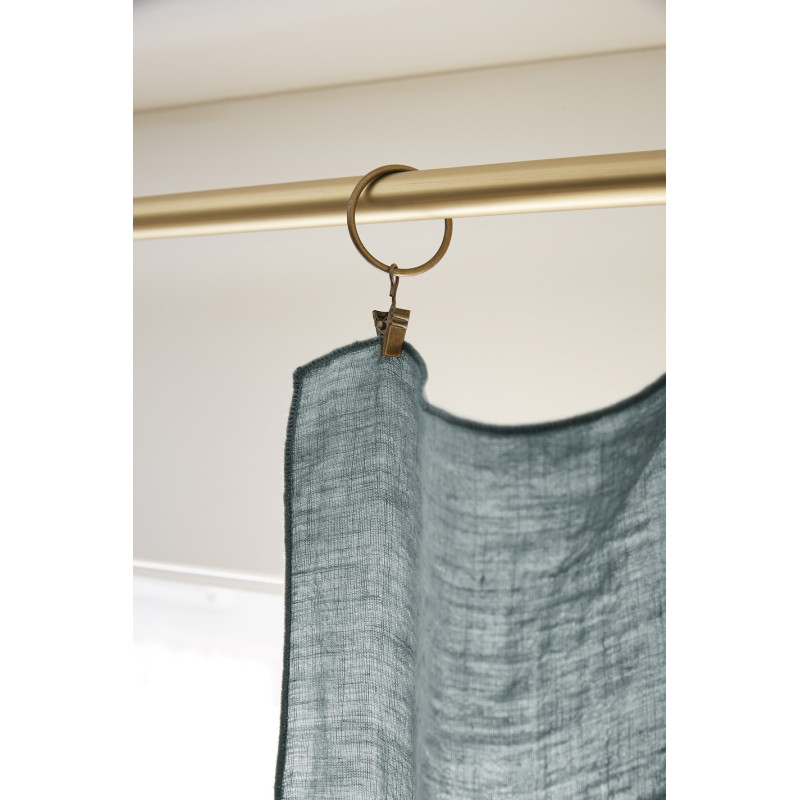 Blackout and Thermal Curtains L'EFFET PAPILLON Grey