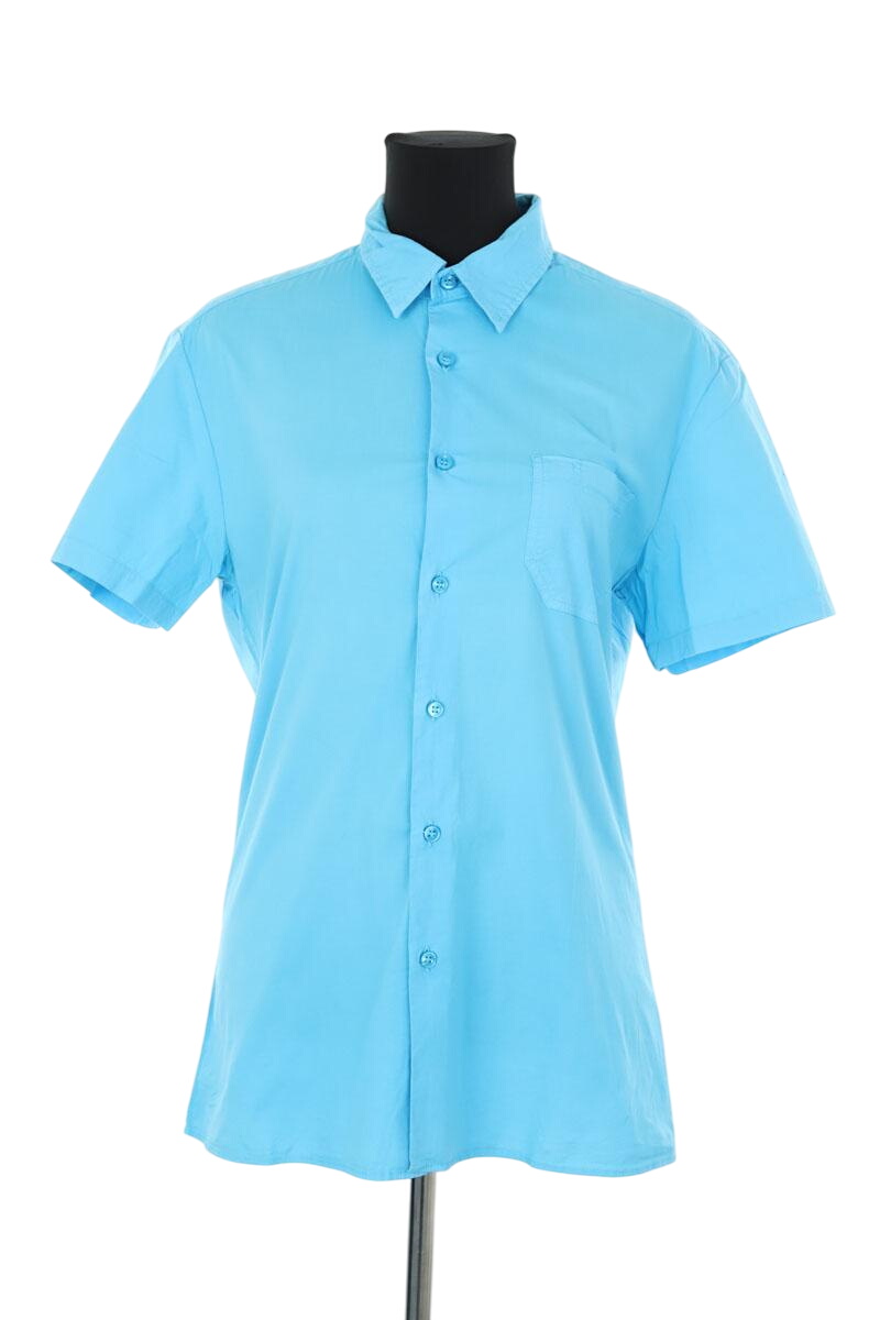 Cotton shirt JEAN PAUL GAULTIER - SECONDE MAIN Blue