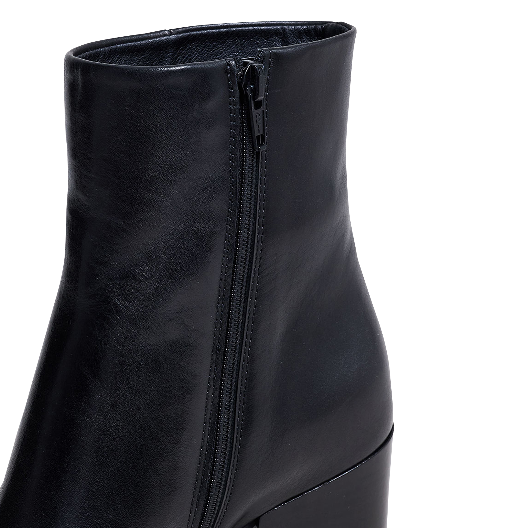 Albert leather boots JONAK Black