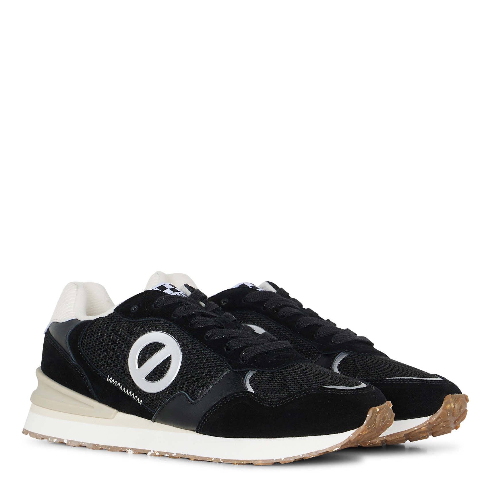 Zapatillas bajas con cuña NO NAME Negro