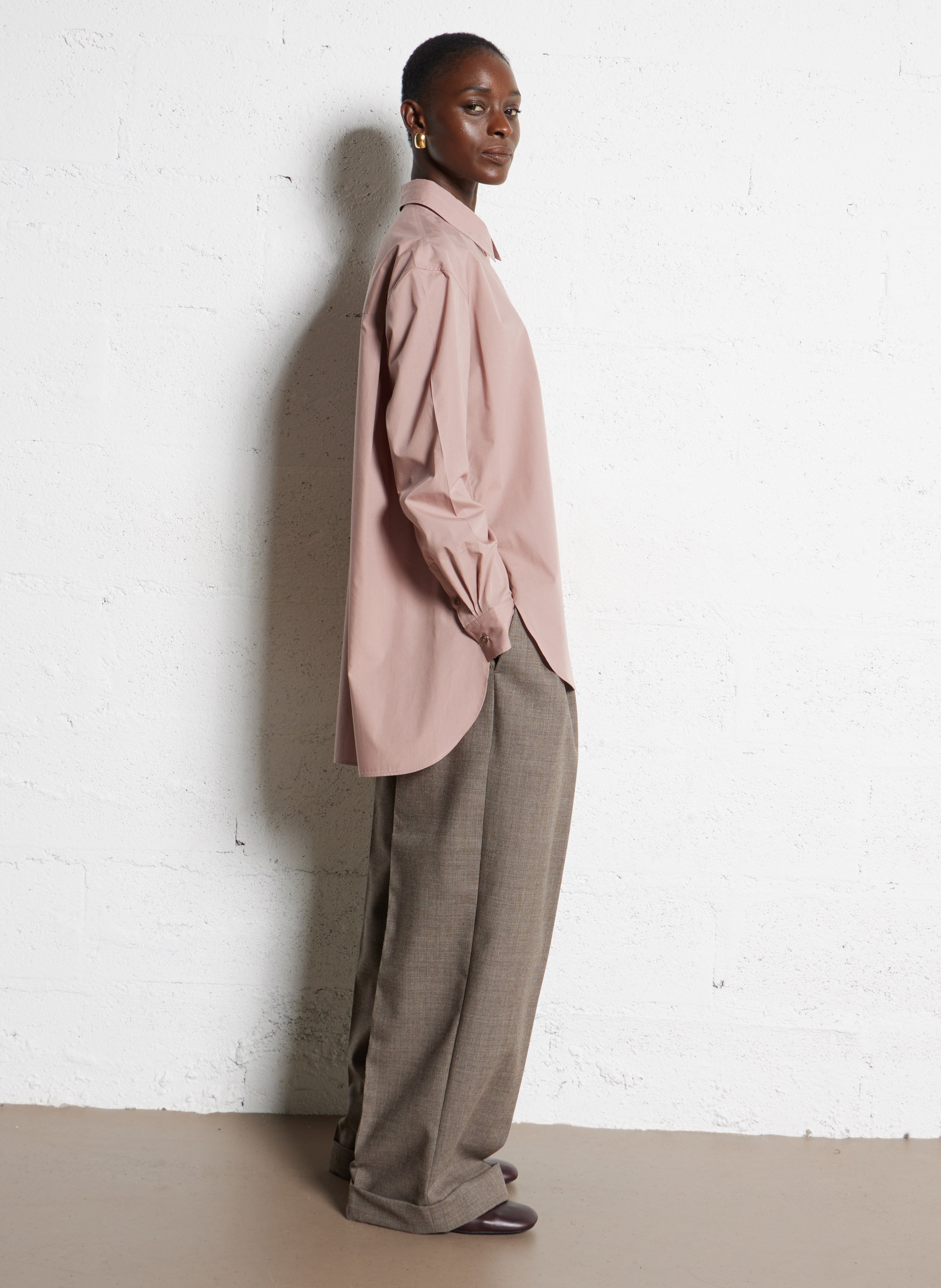 Ballerines en cuir CAMPER Rouge