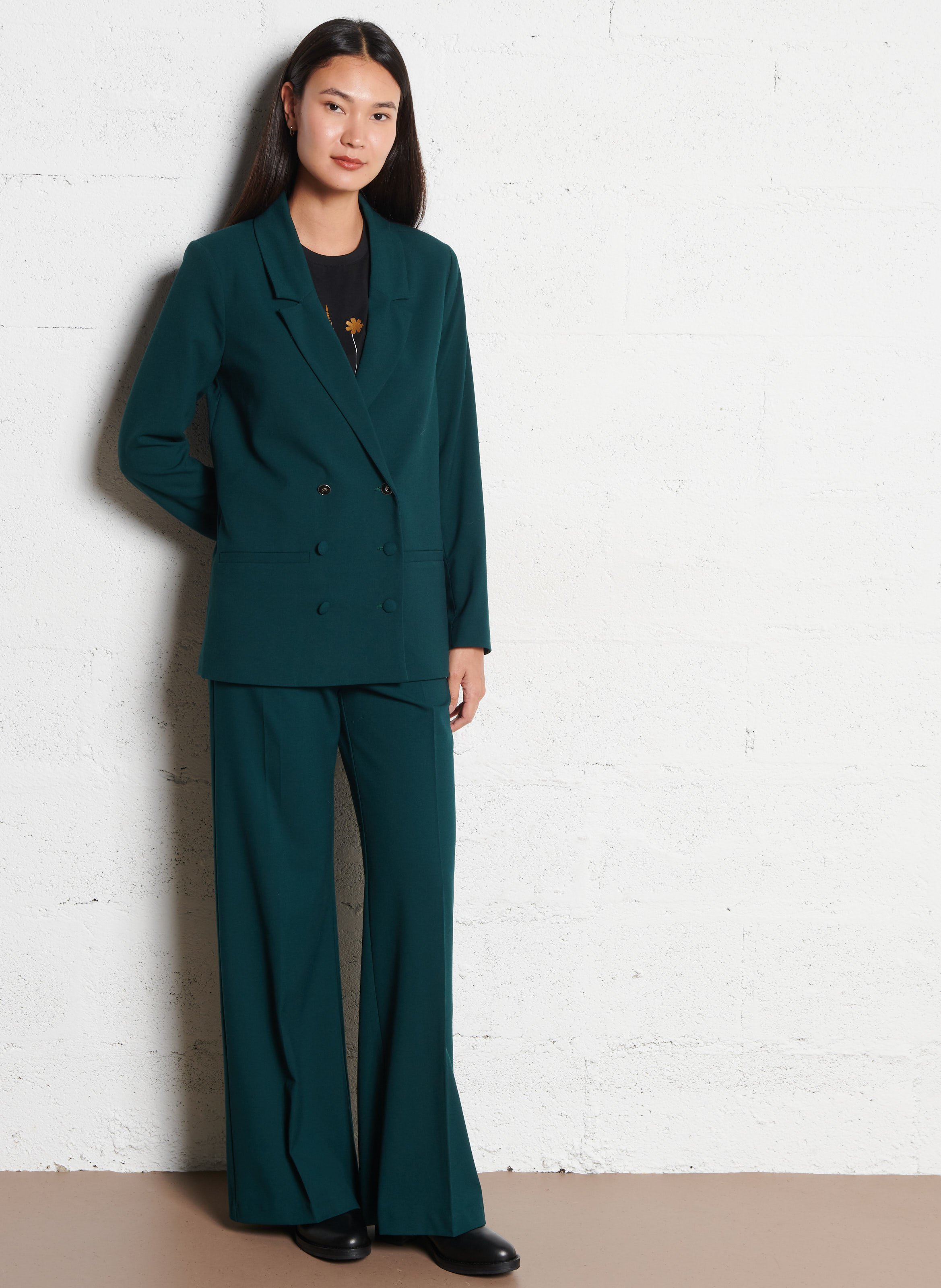Tailored blazer I CODE Green