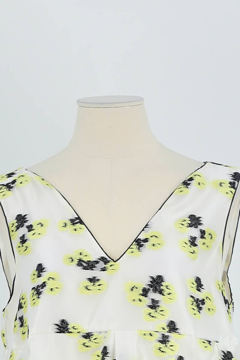 Azawood sleeveless top HEIMSTONE - Seconde Main White