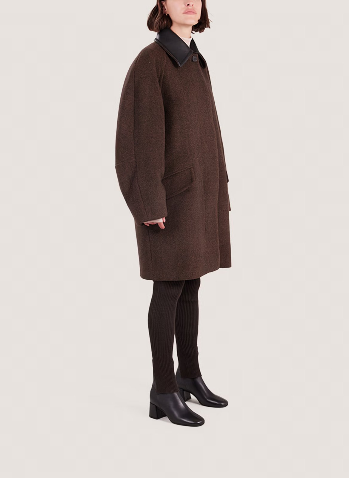 Bianca leather ankle boots JONAK Black