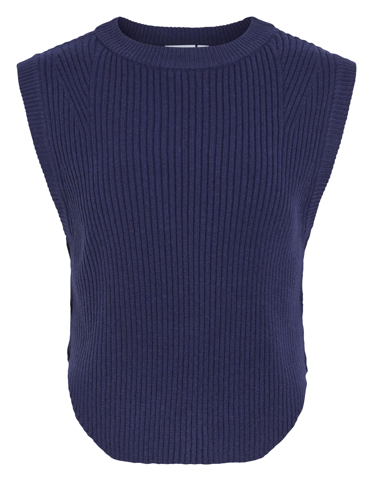 Pull col rond  VILA Bleu