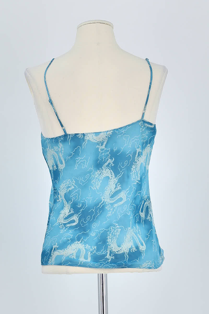 Azawood sleeveless top CALVIN KLEIN - Seconde Main Blue