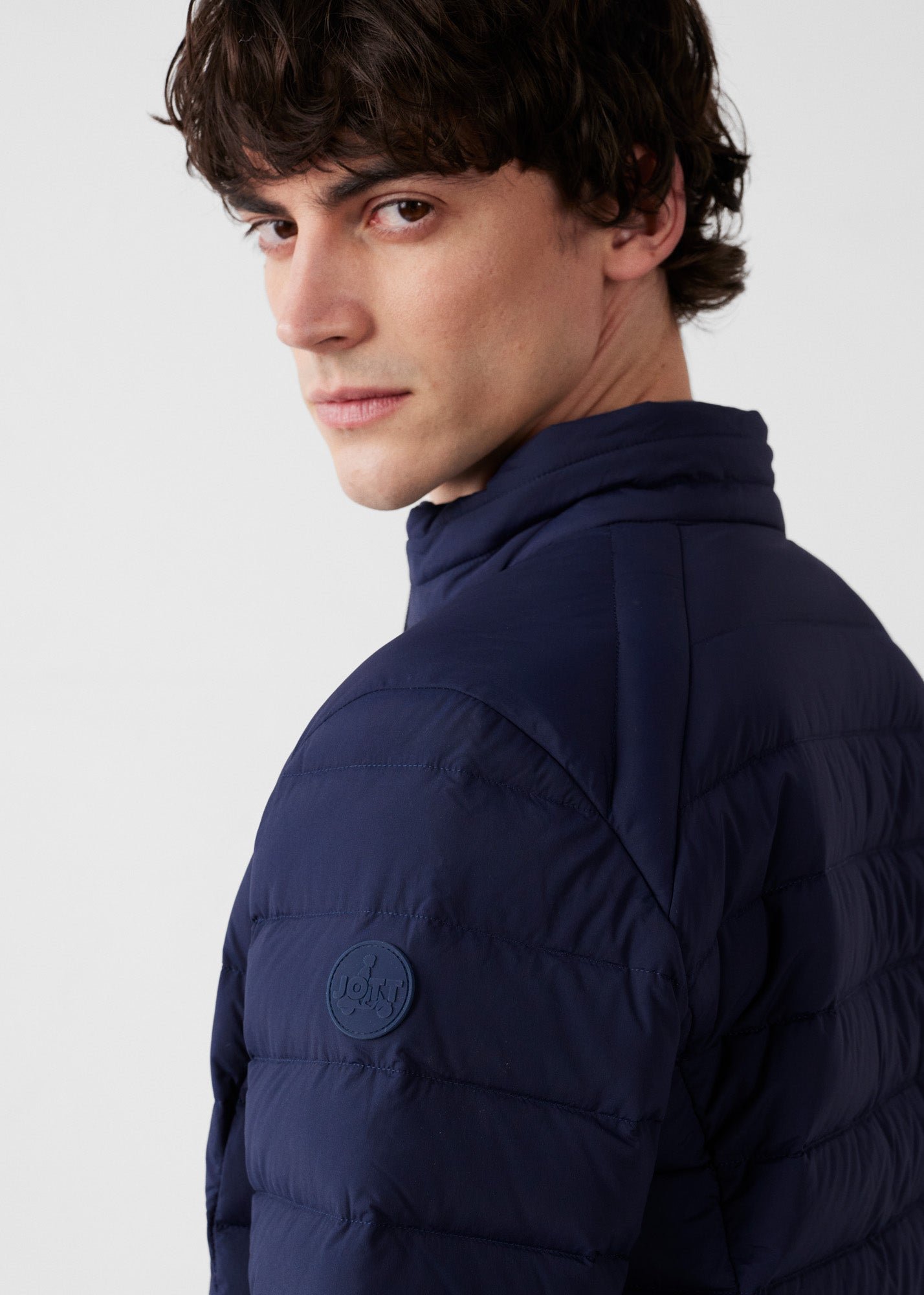 Stretch light down jacket Aragon JOTT Blue